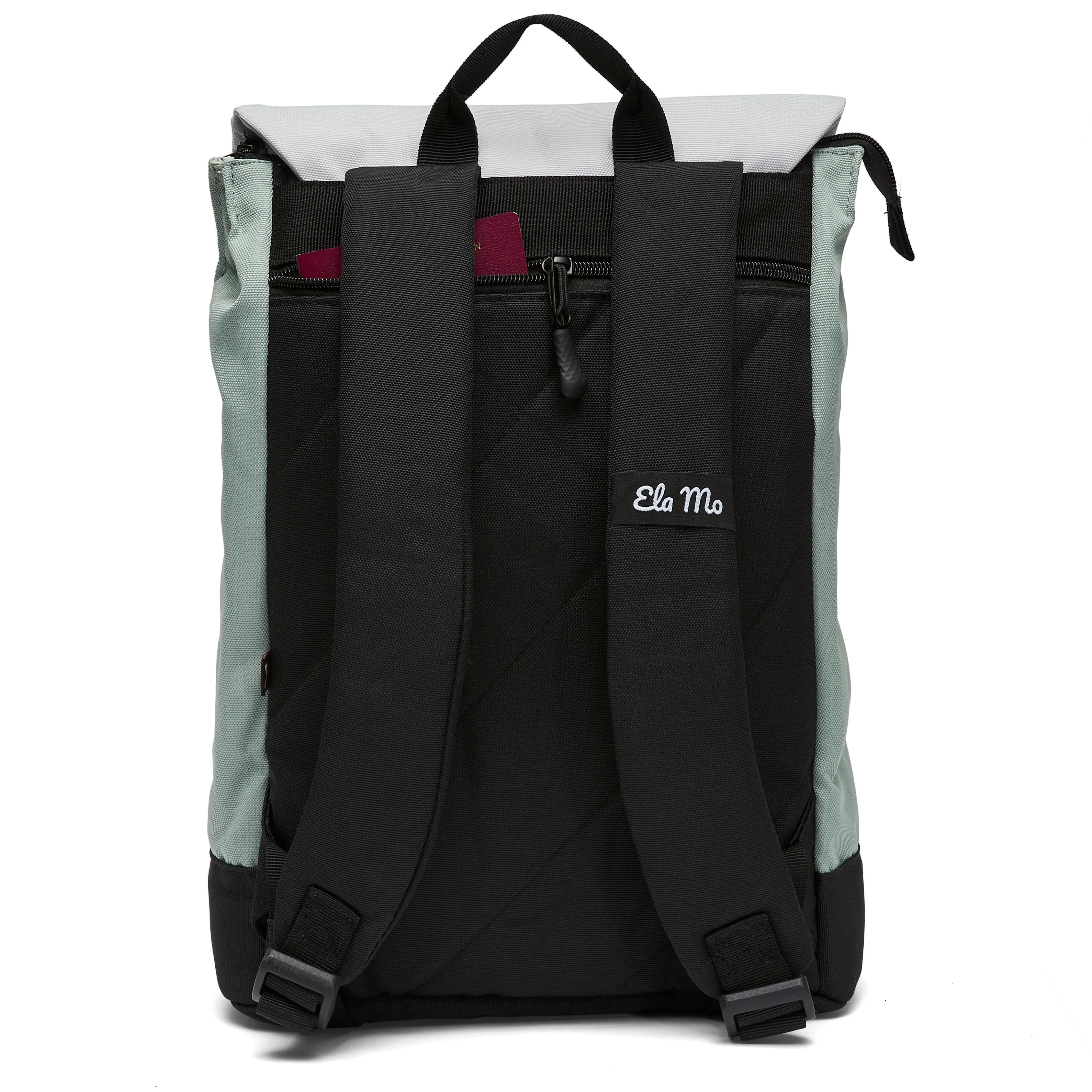 Ela Mo™ Daypack Rucksack | Mintgrey - Image 3