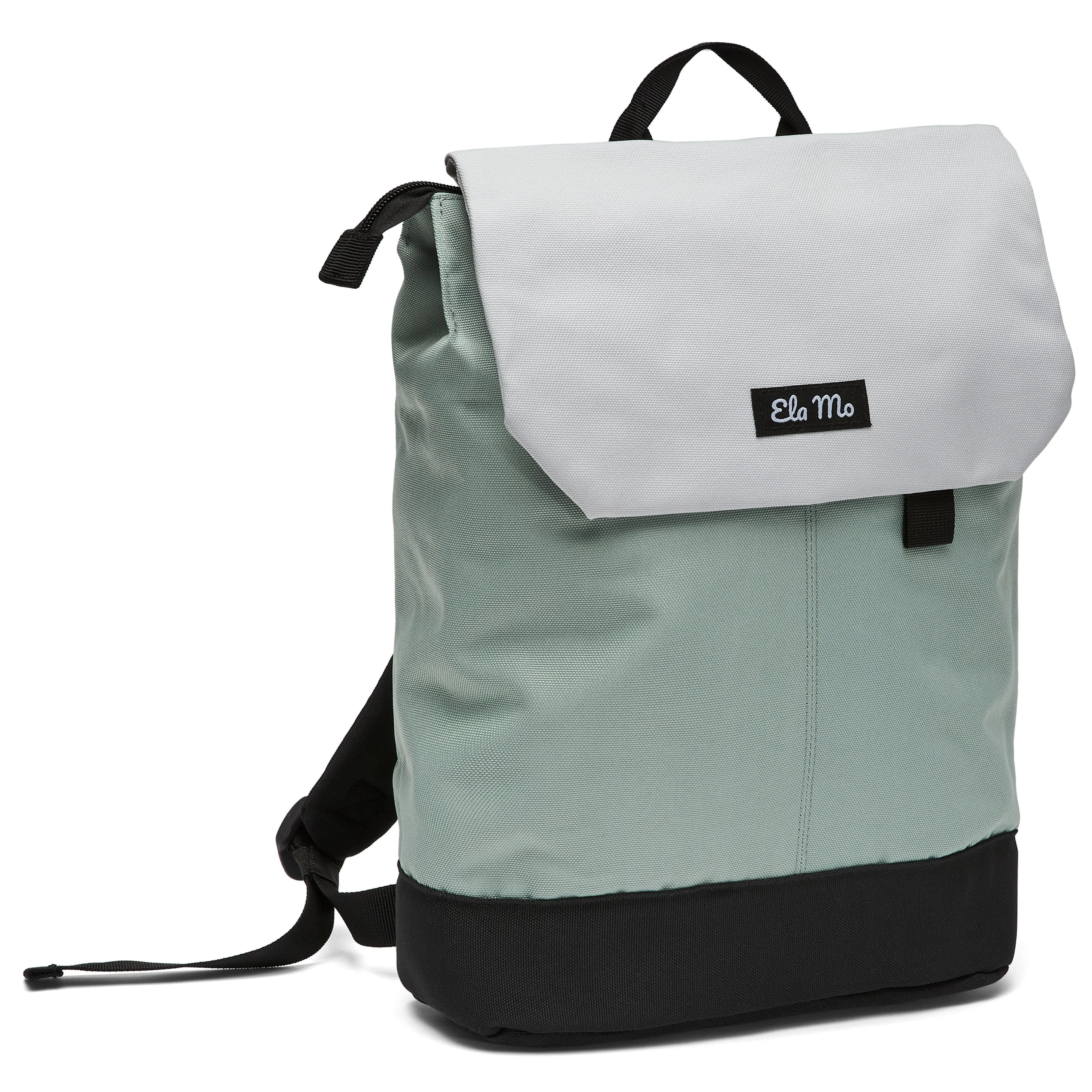 Ela Mo™ Daypack Rucksack | Mintgrey - Image 4
