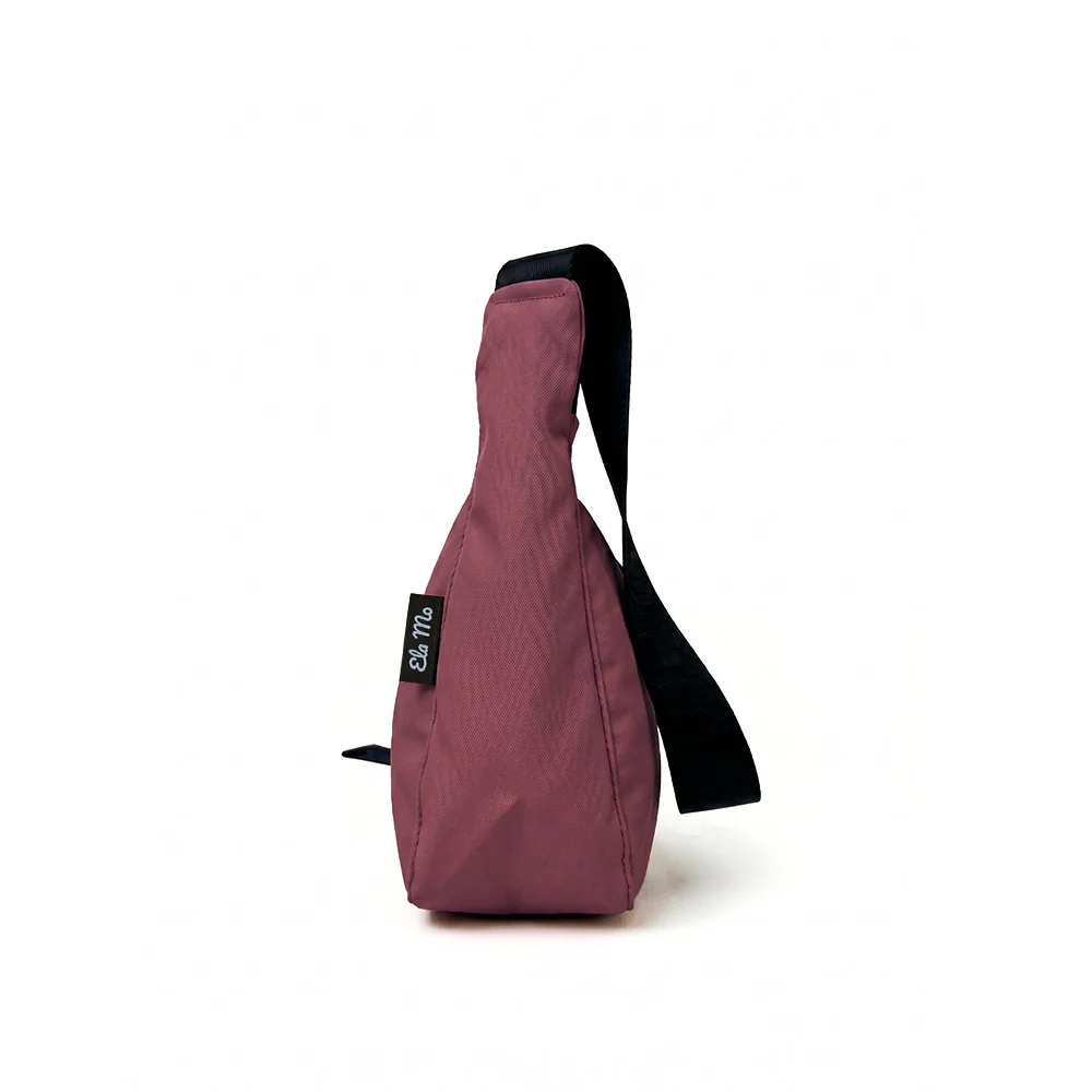 Ela Mo™ Moon Bag | Dark Berry (Coated) - Image 7