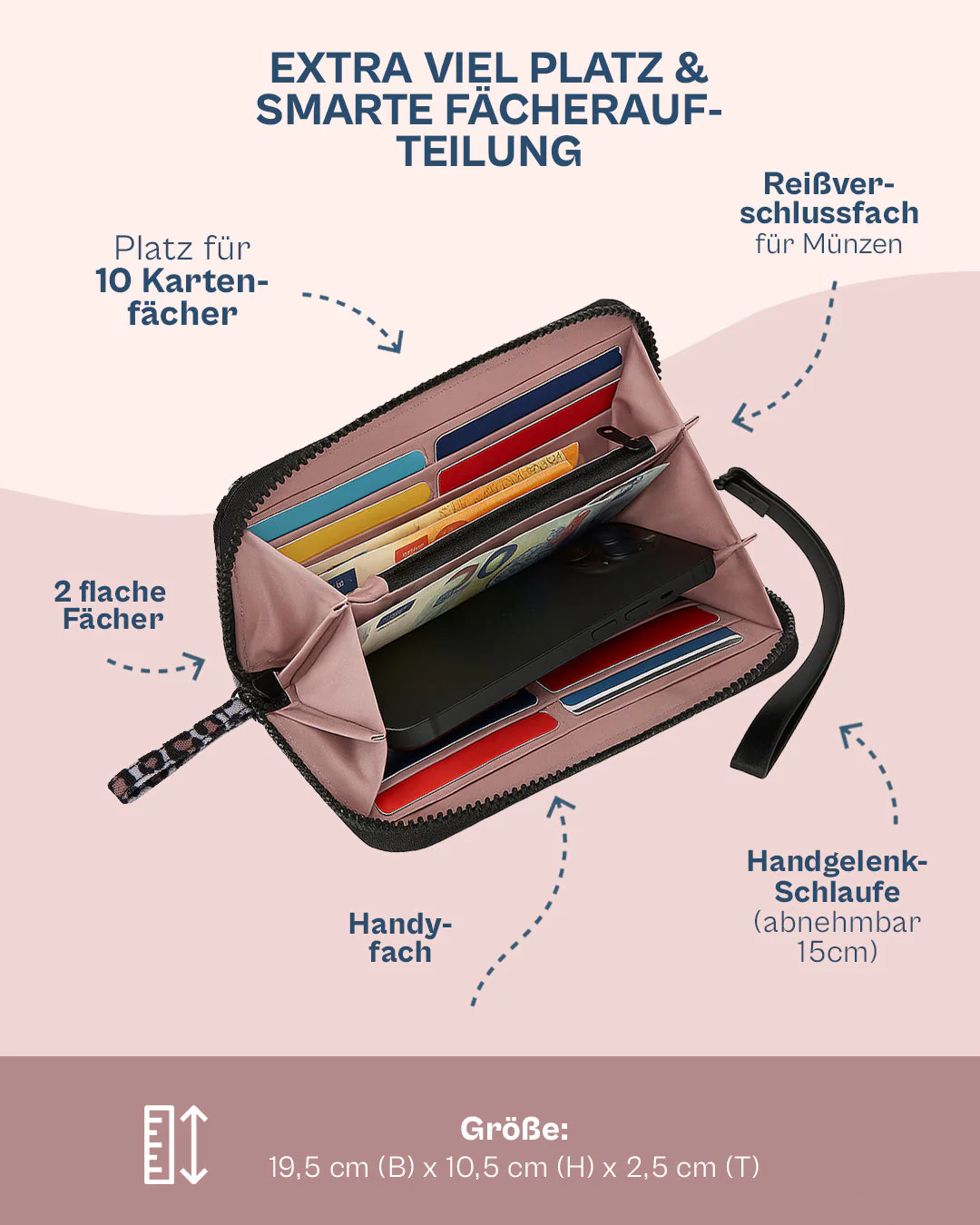 Ela Mo™ Große Geldbörse | New Leo - Image 3