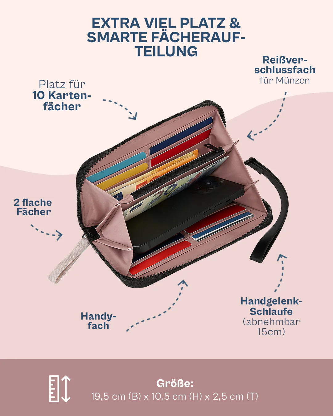 Ela Mo™ Große Geldbörse | Losy - Image 3