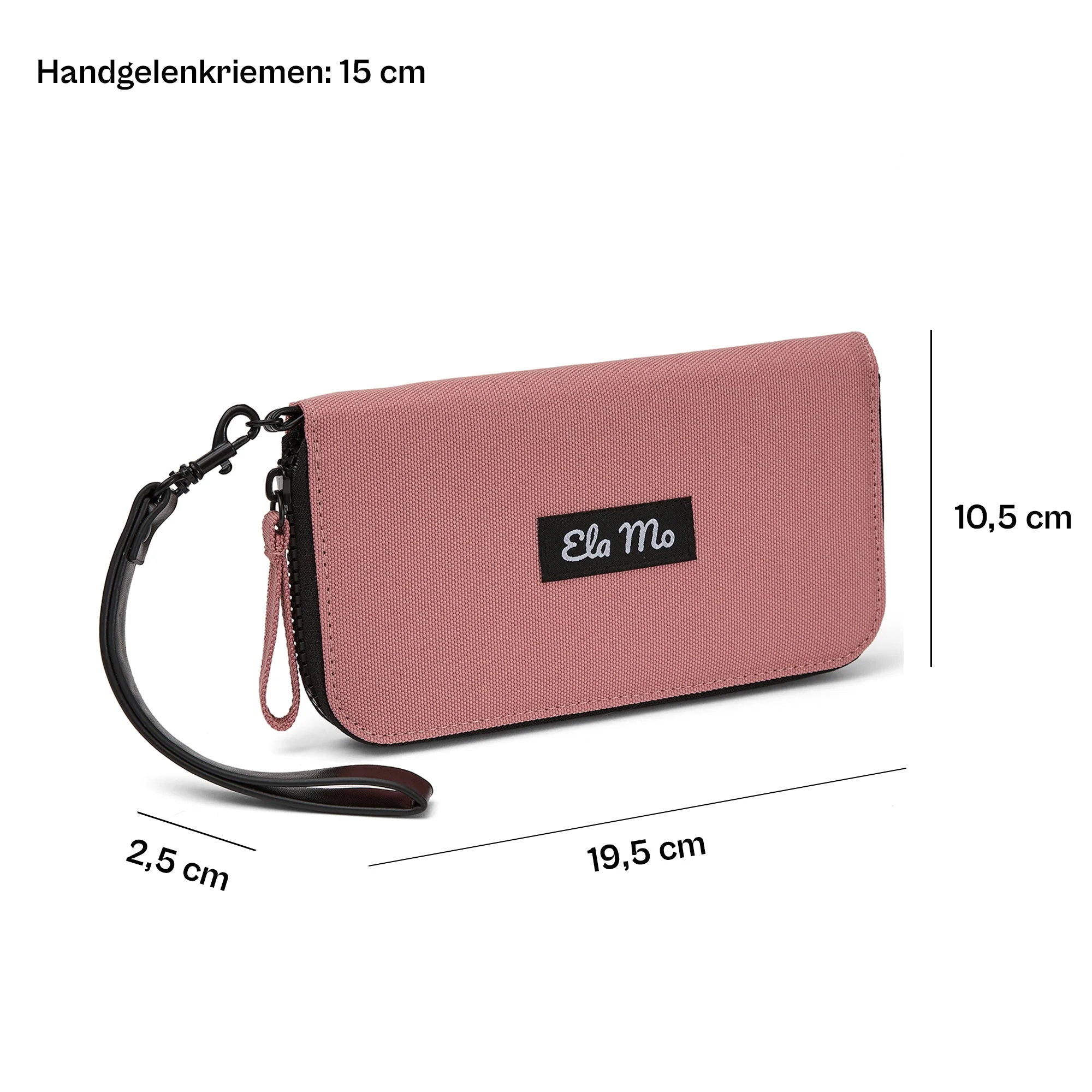 Ela Mo™ Große Geldbörse | Salmon - Image 4