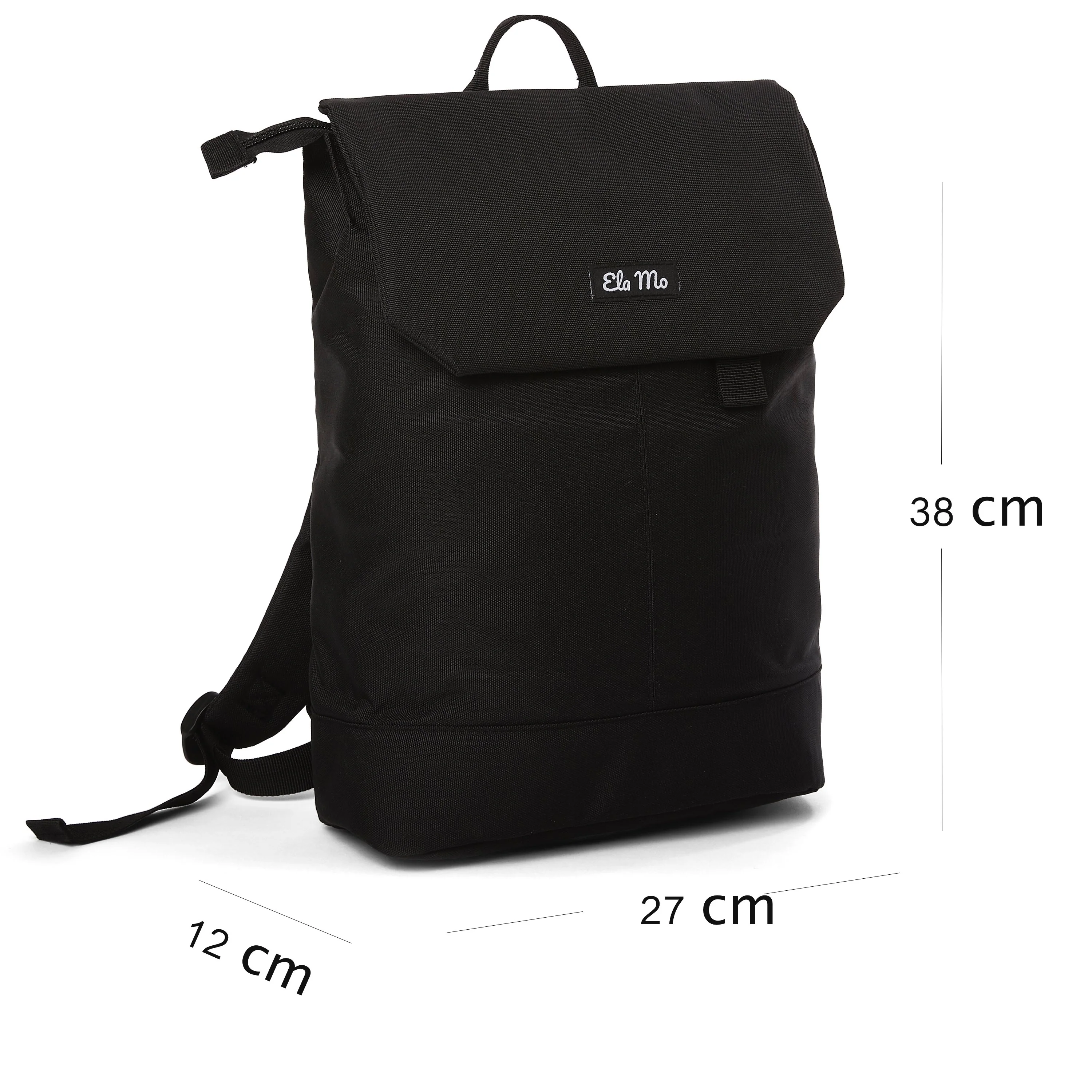 Ela Mo™ Daypack Rucksack | Black - Image 3