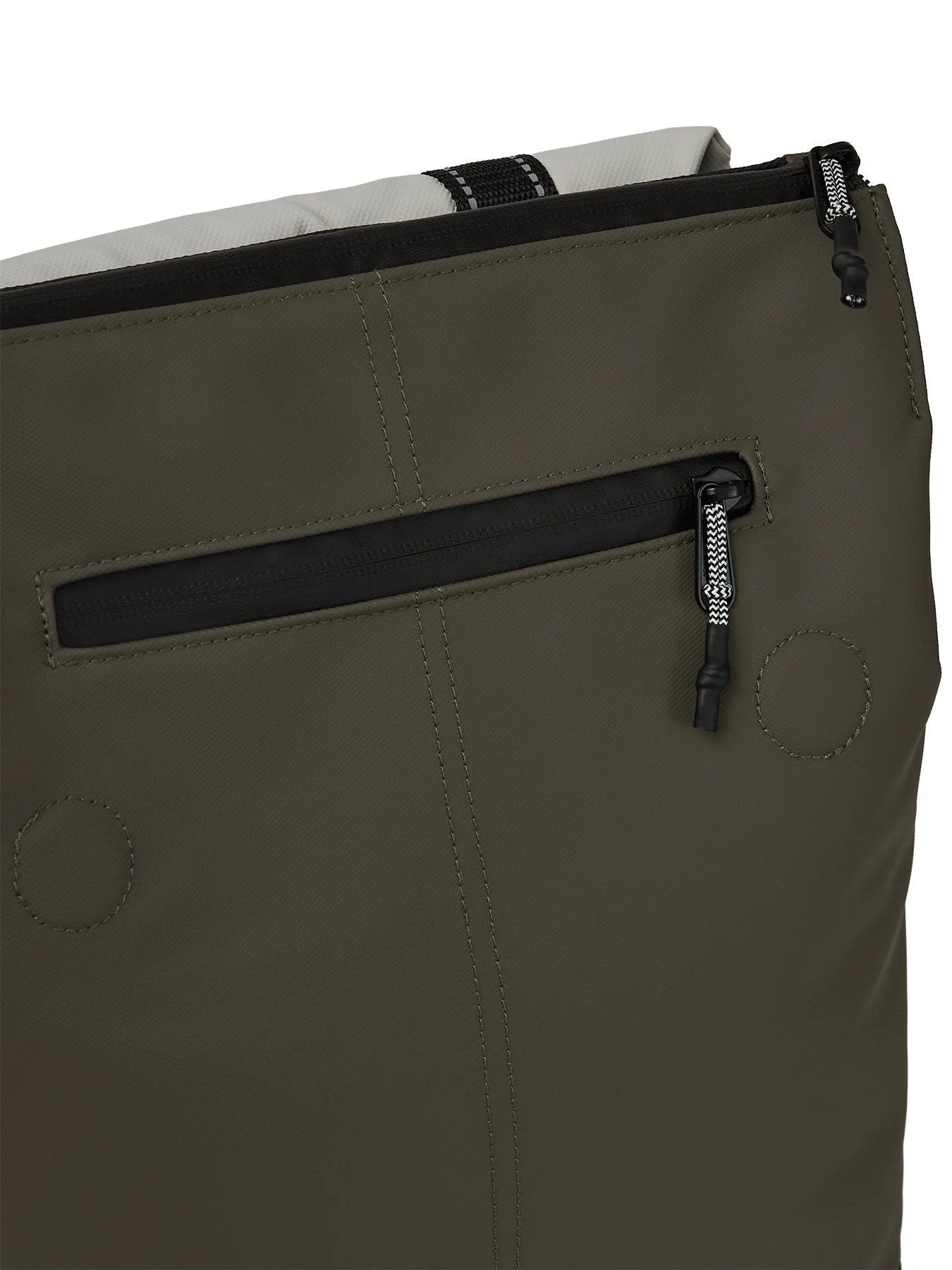 Ela Mo™ Daypack Rucksack | Coated Edition Olive - Image 5