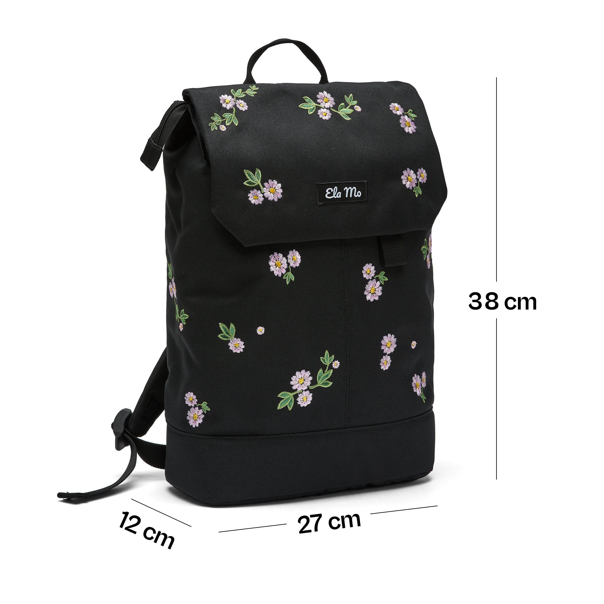 Ela Mo™ Daypack Rucksack | Embroidery Edition Upsy Daisy - Image 4