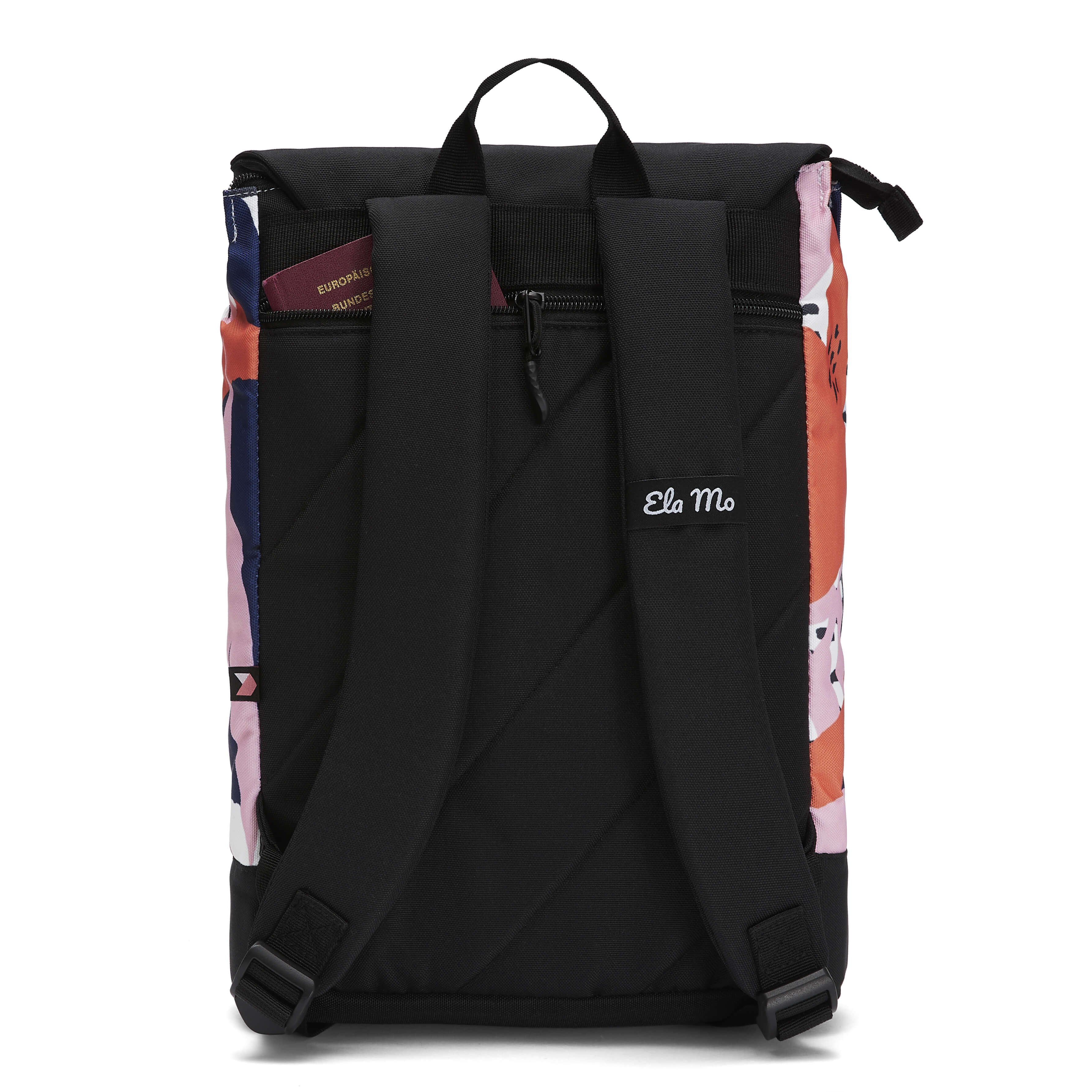 Ela Mo™ Daypack Rucksack | Papercut Tulip - Image 4