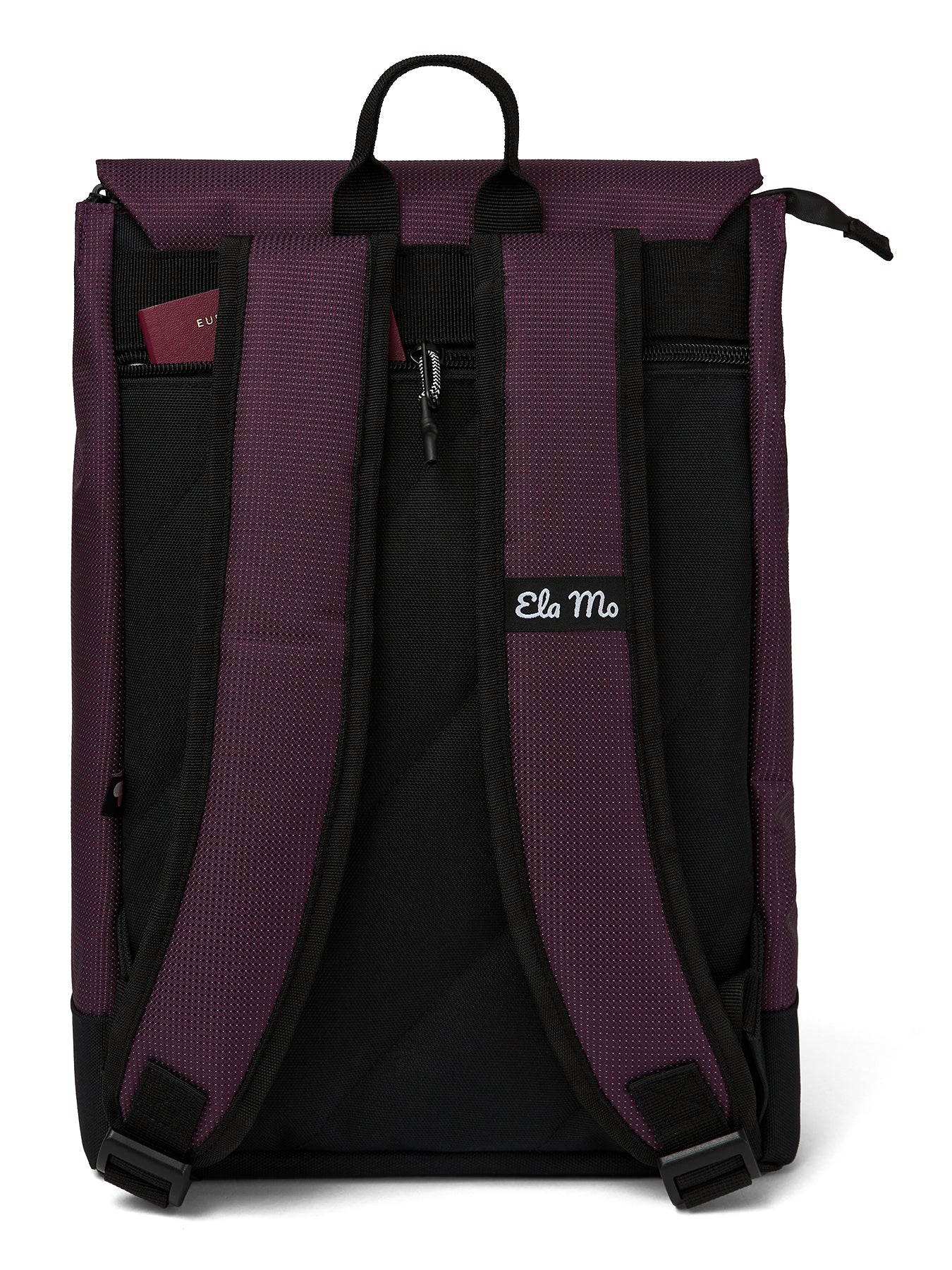 Ela Mo™ Daypack Rucksack | Plum Reflective - Image 6