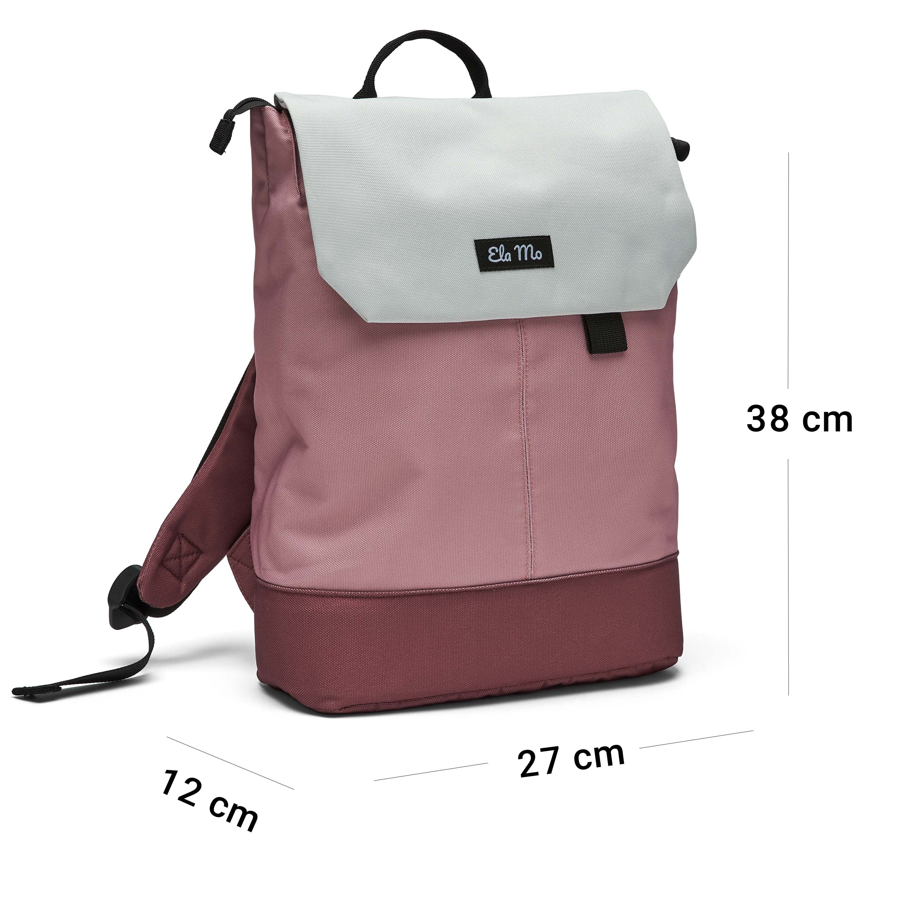 Ela Mo™ Daypack Rucksack | Strawberry Cream - Image 3