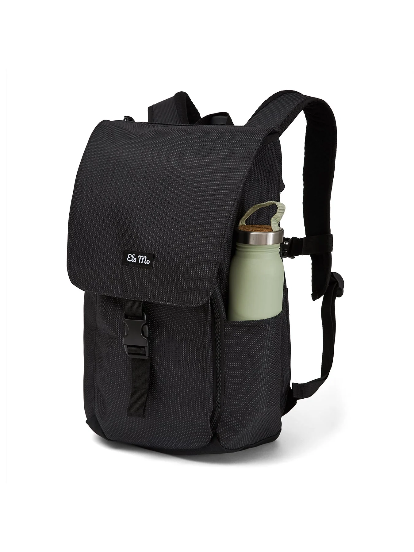 Ela Mo™ Everywhere Rucksack | Black Reflective - Image 5