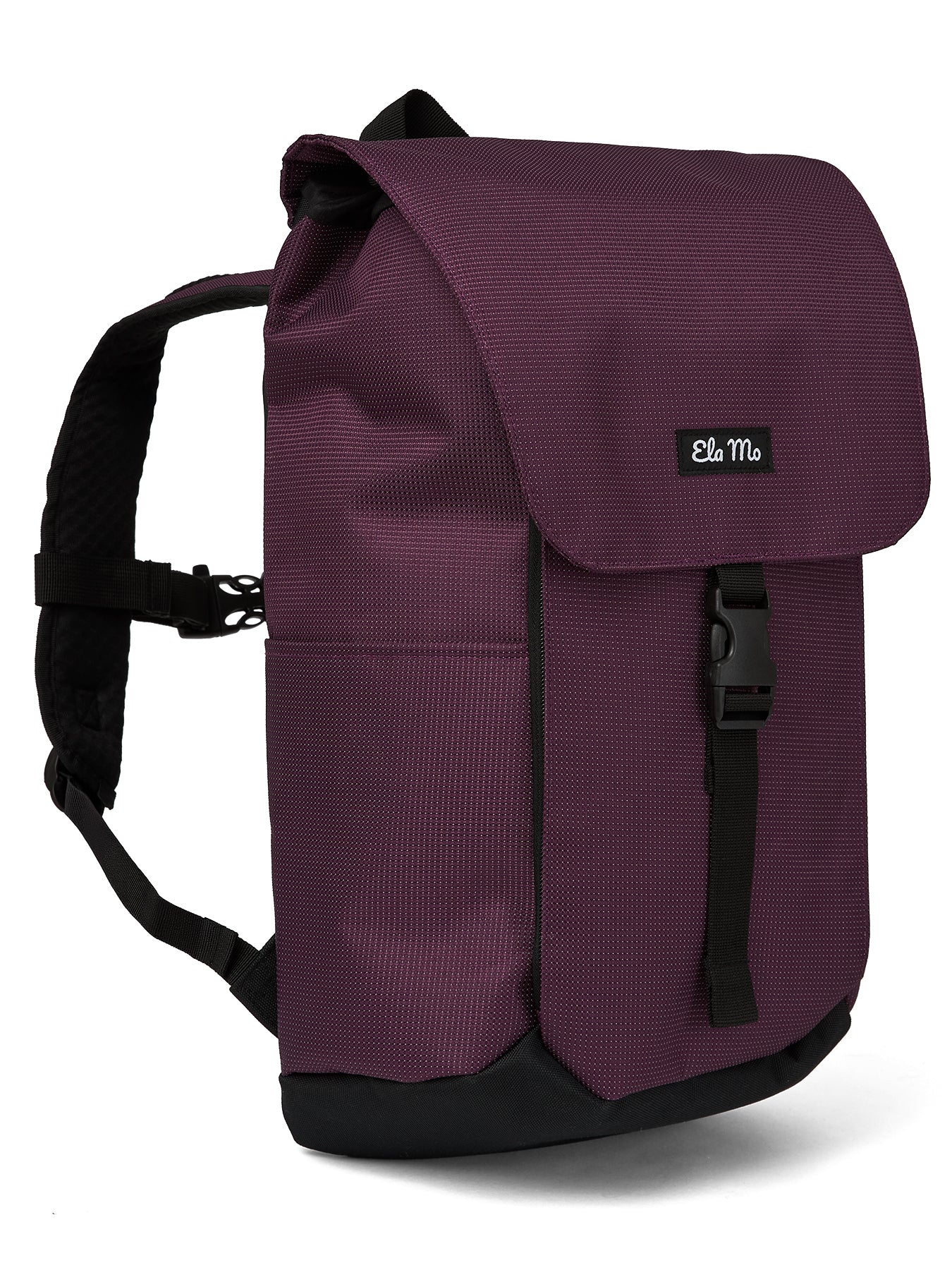 Ela Mo™ Everywhere Rucksack | Plum Reflective - Image 5