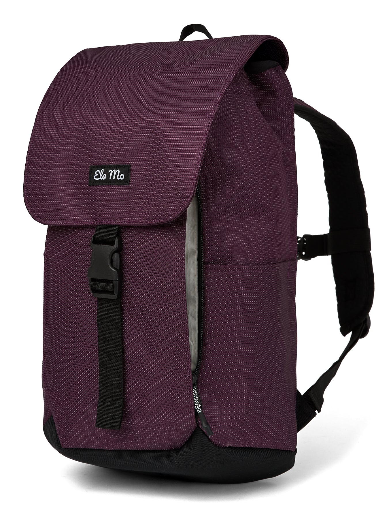 Ela Mo™ Everywhere Rucksack | Plum Reflective - Image 6