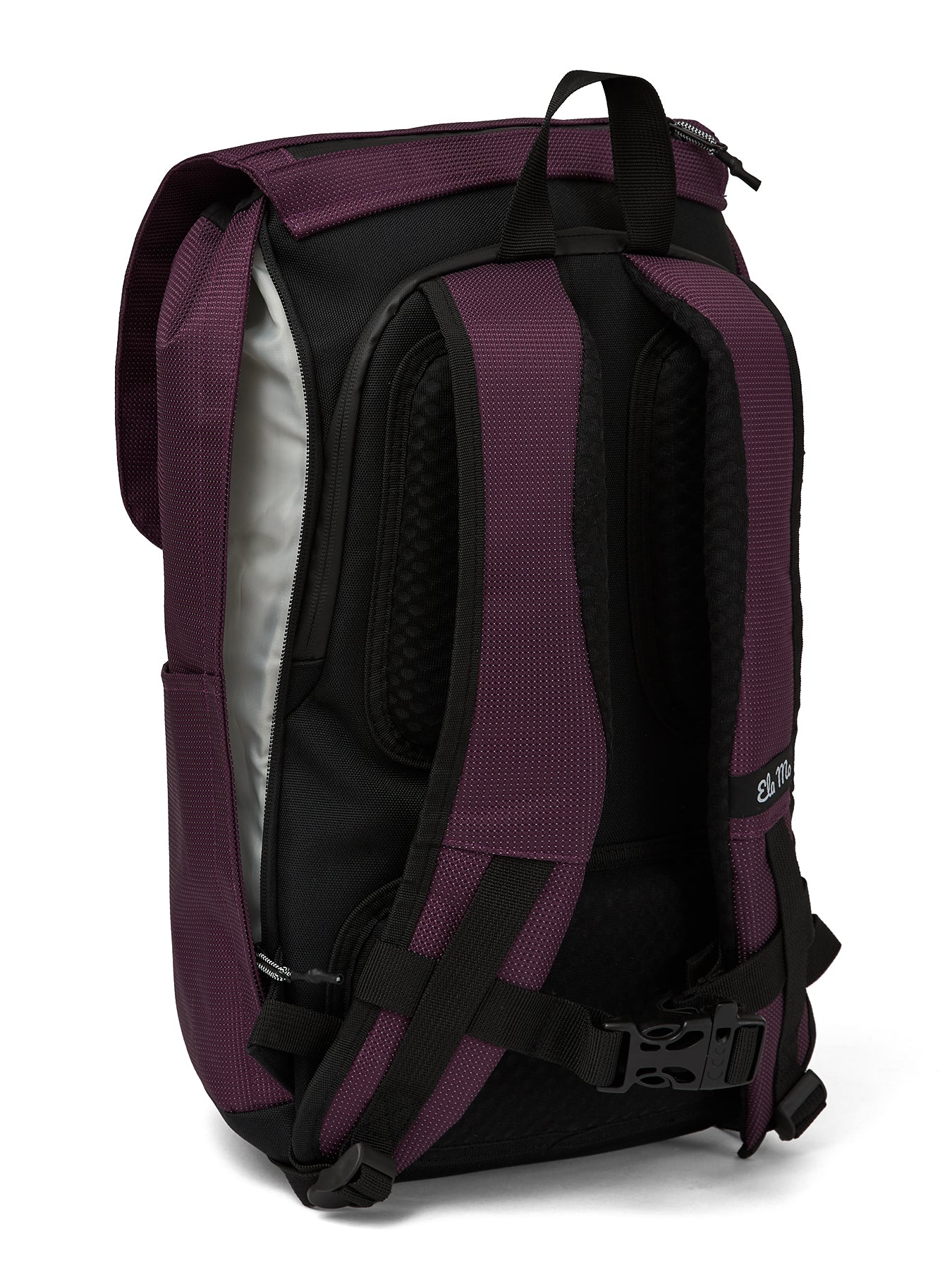 Ela Mo™ Everywhere Rucksack | Plum Reflective - Image 9