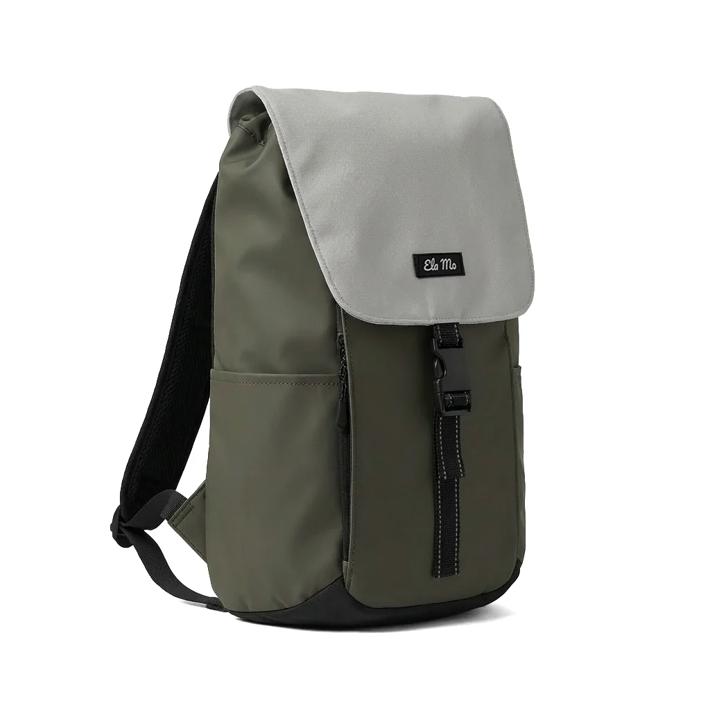 Ela Mo™ Everywhere Rucksack | Coated Edition Olive - Image 10