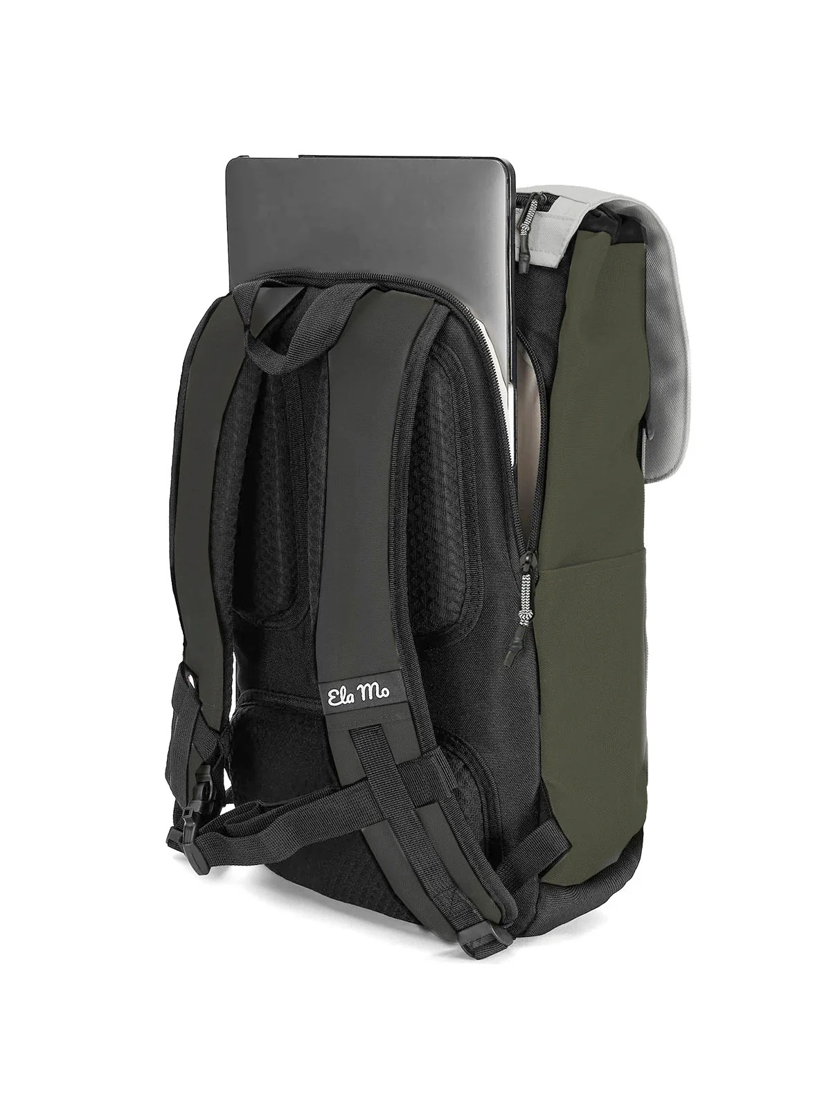 Ela Mo™ Everywhere Rucksack | Coated Edition Olive - Image 5