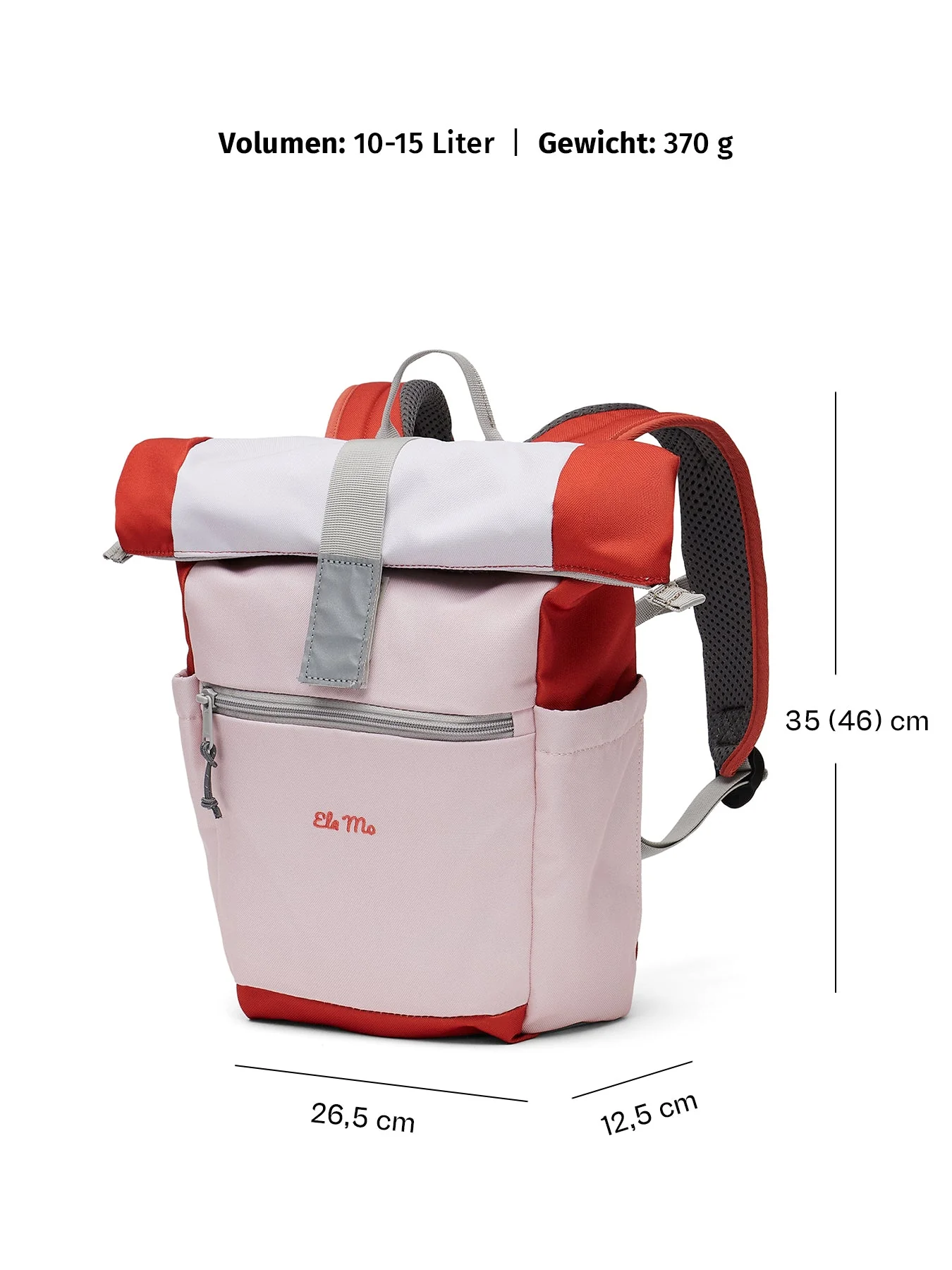 Ela Mo™ Kinderrucksack (6-10 Jahre) | Cotton Candy - Image 7