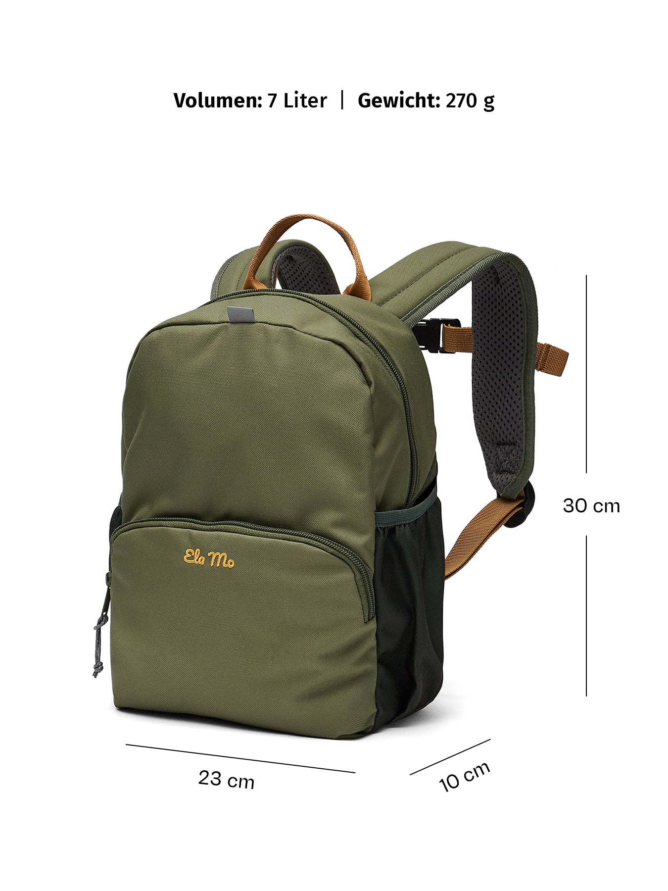 Ela Mo™ Kinderrucksack (3-6 Jahre) | Forrest Green - Image 7