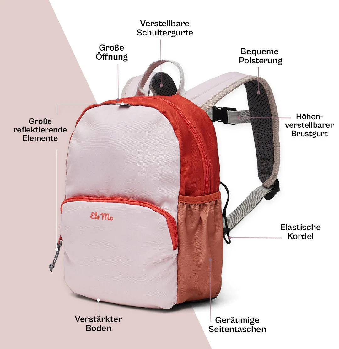 Ela Mo™ Kinderrucksack (3-6 Jahre) | Cotton Candy - Image 3