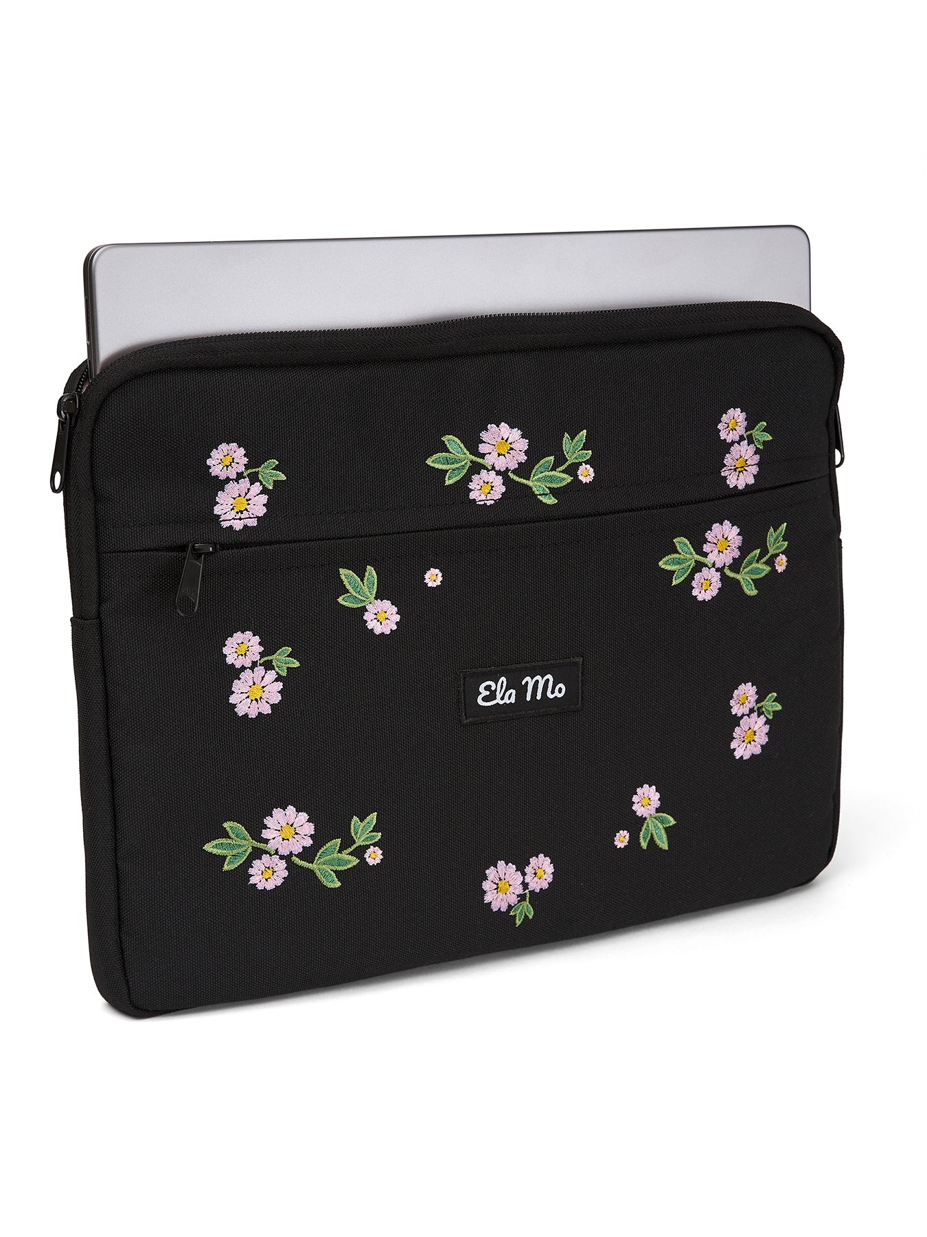 Ela Mo™ Laptoptasche bis 14 Zoll | Embroidery Edition Upsy Daisy - Image 5