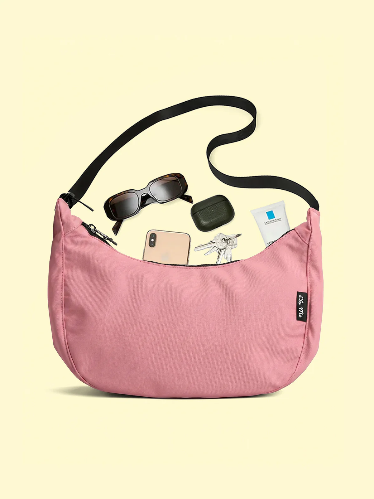 Ela Mo™ Moon Bag | Cherry (Coated) - Image 8