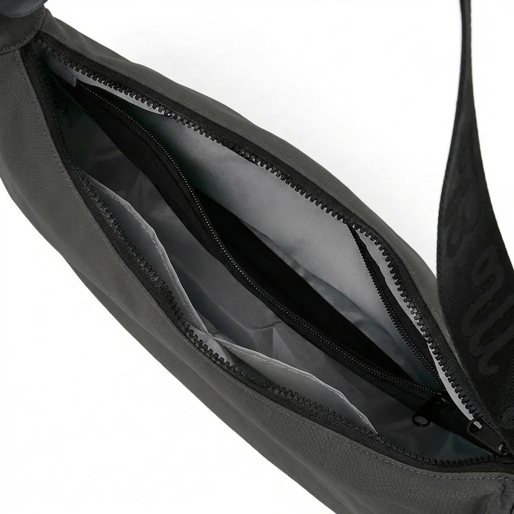 Ela Mo™ Moon Bag | Coated Edition Slate (Dark Grey) - Image 3