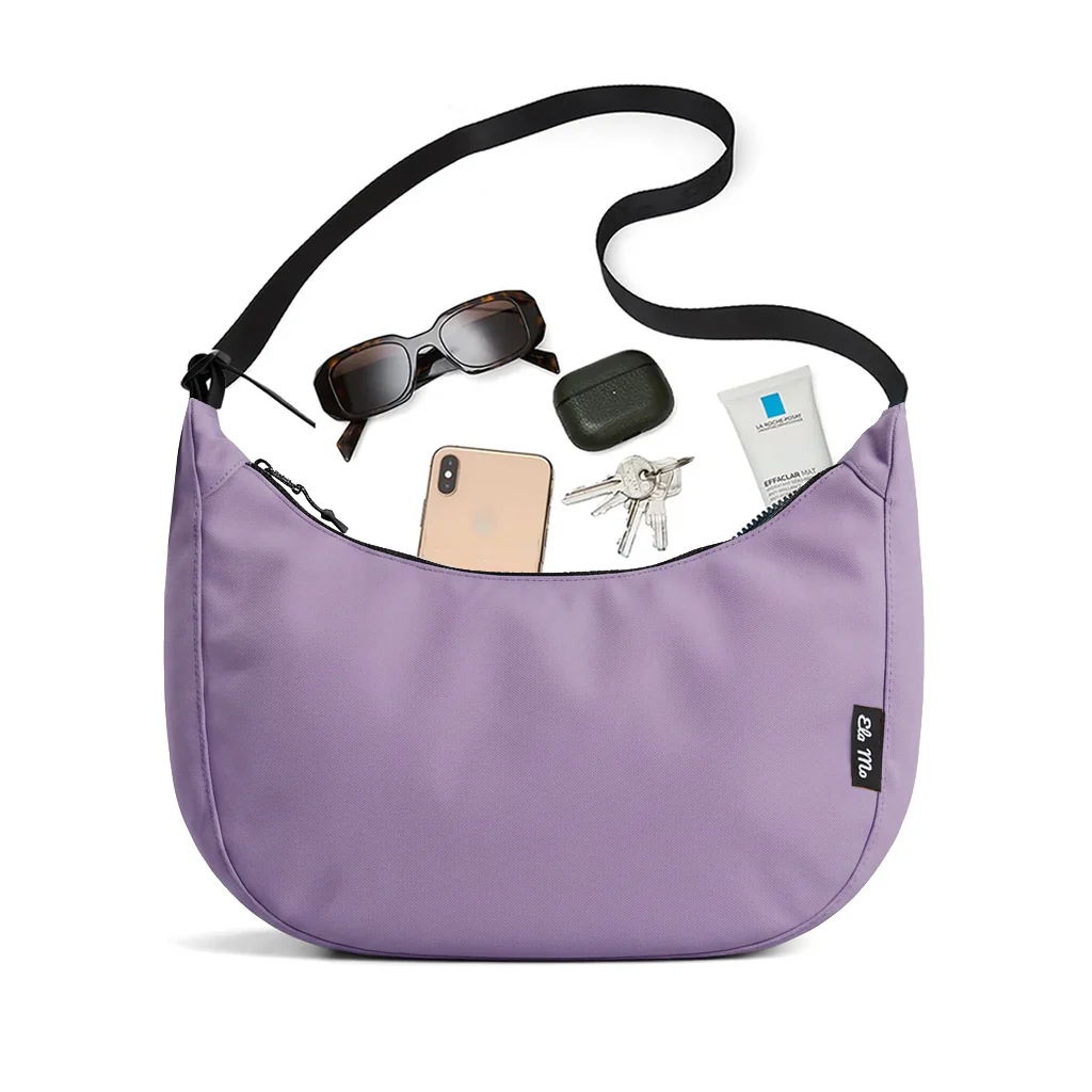 Ela Mo™ Moon Bag | Coated Edition Fuchsie - Image 7
