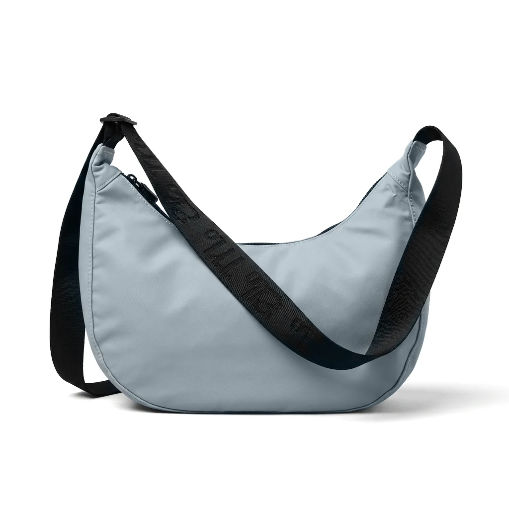 Ela Mo™ Moon Bag | Coated Edition Smoke Blue - Image 4