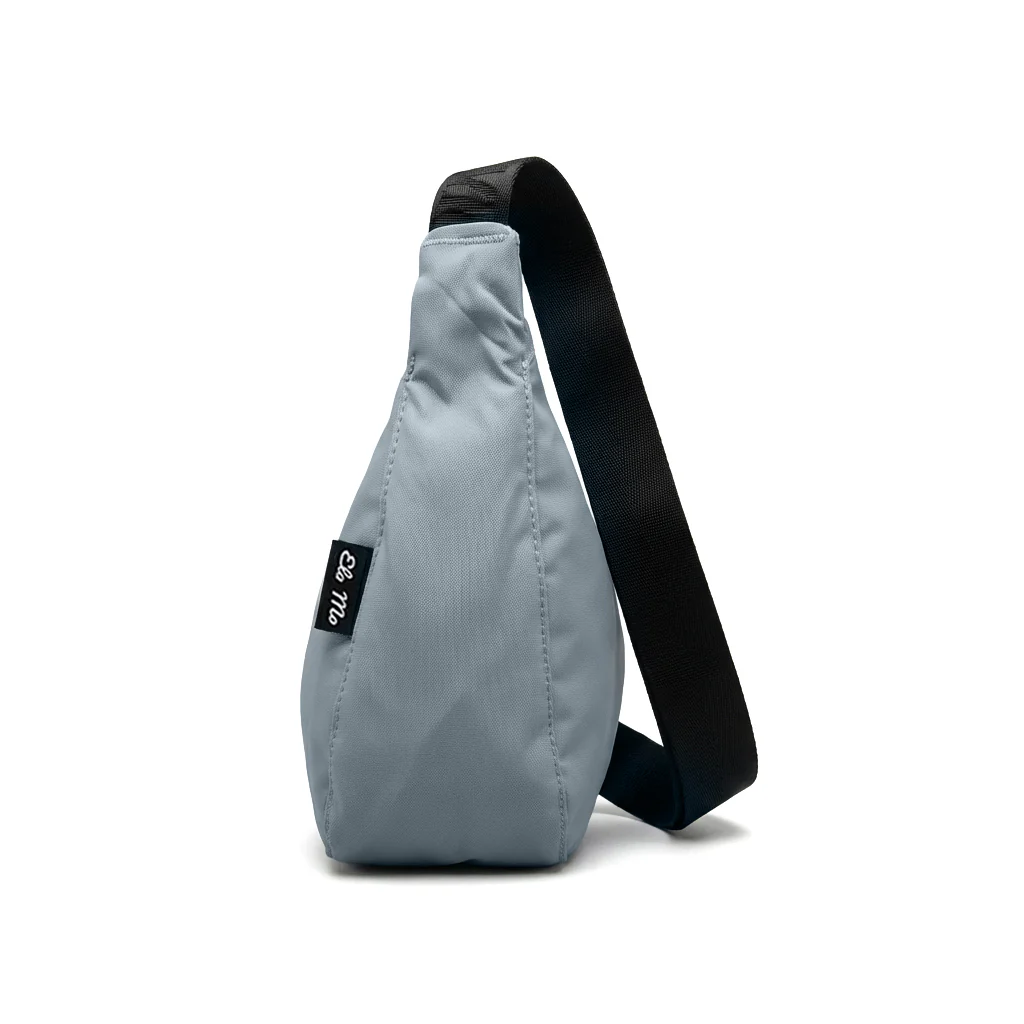 Ela Mo™ Moon Bag | Coated Edition Smoke Blue - Image 6
