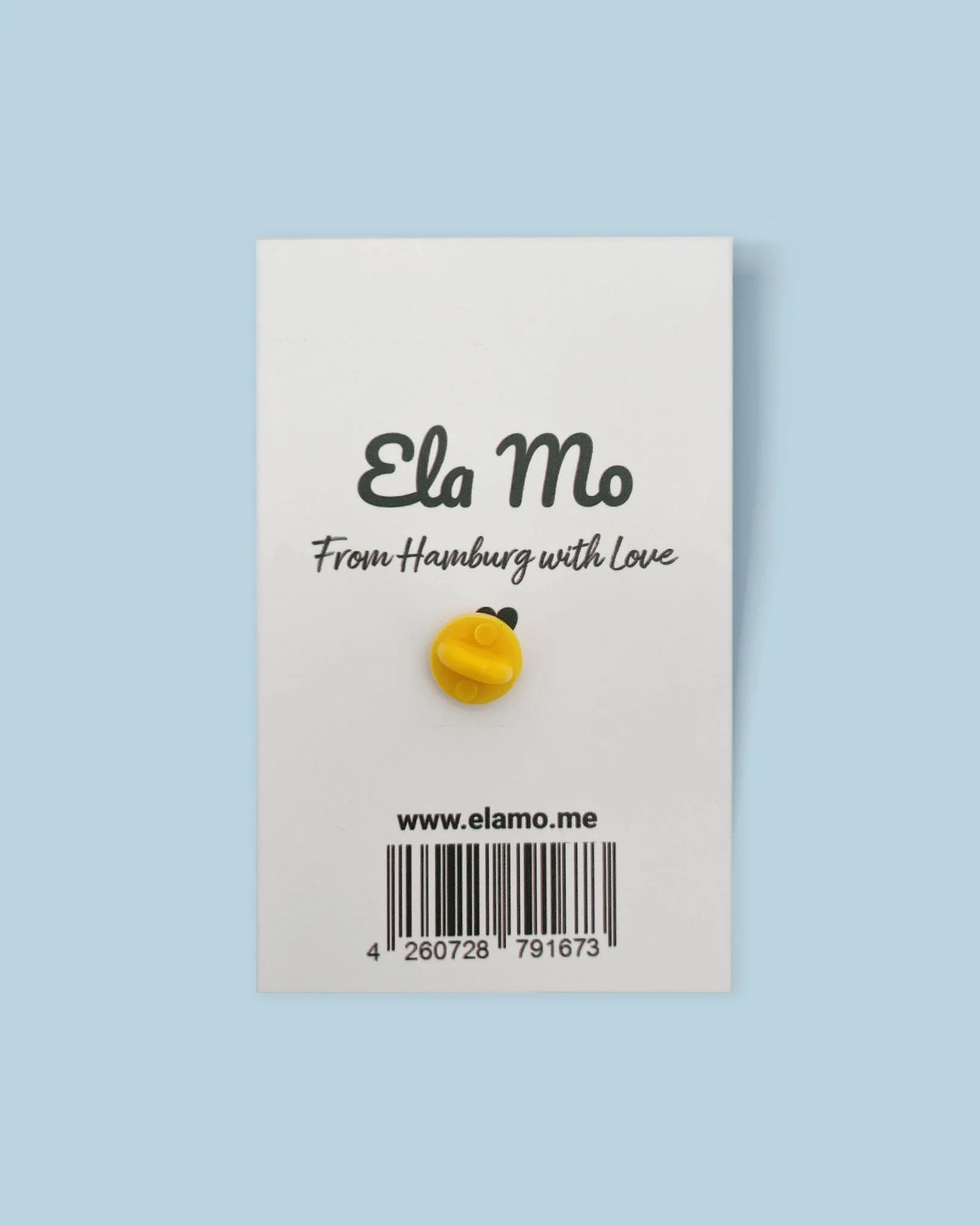 Ela Mo™ Mini Pin für Rucksäcke | Vergissmeinnicht - Image 4