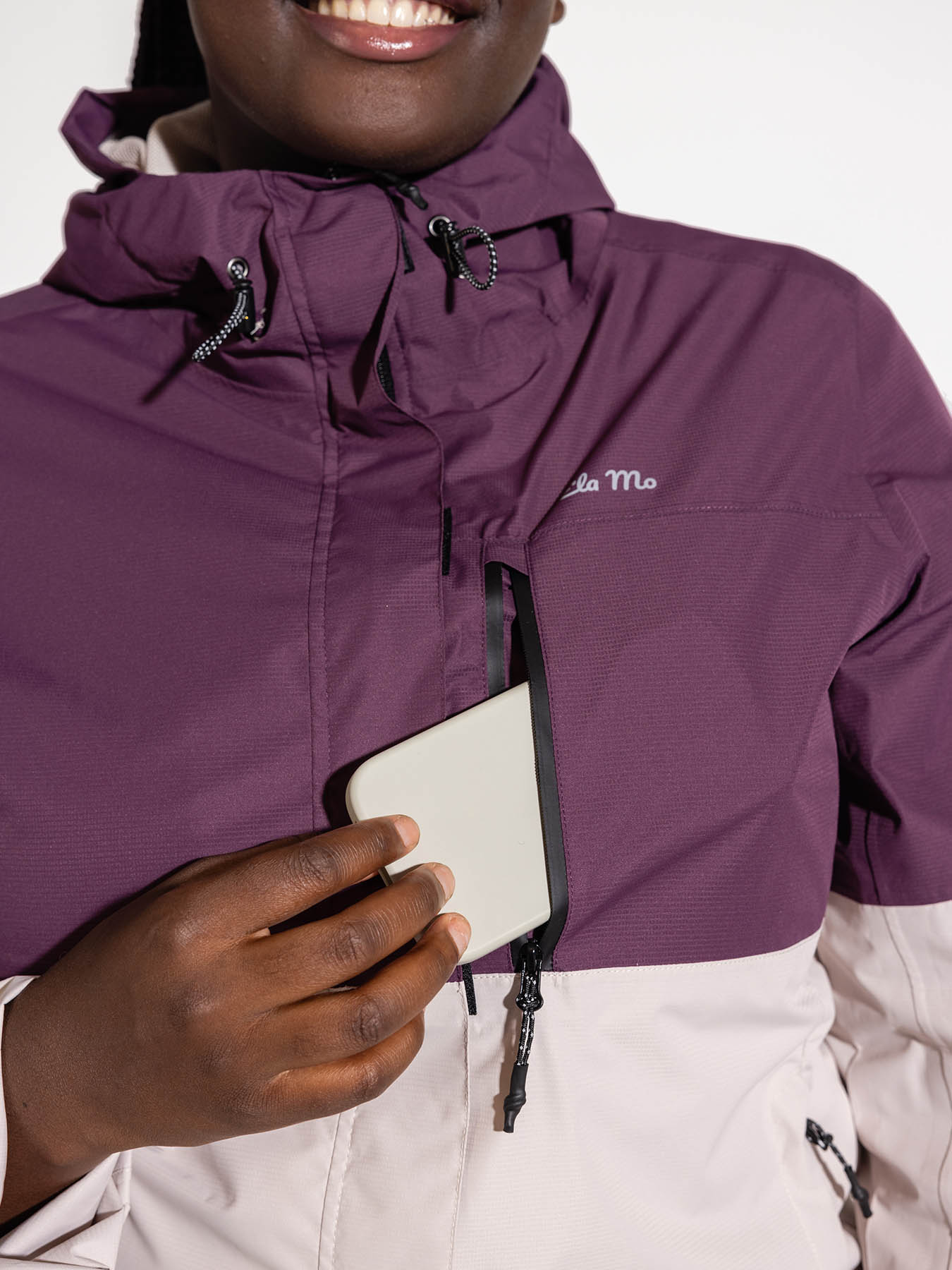 Ela Mo™ Regenjacke | Grape - Image 13