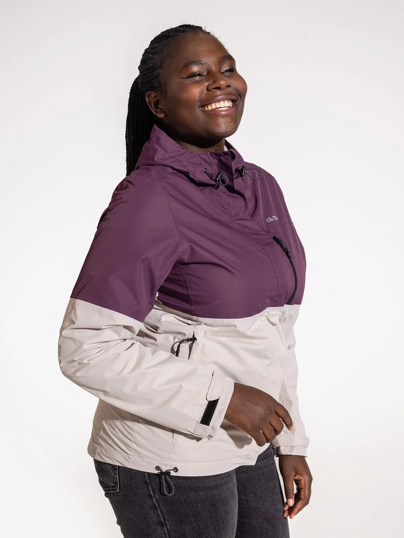 Ela Mo™ Regenjacke | Grape - Image 7