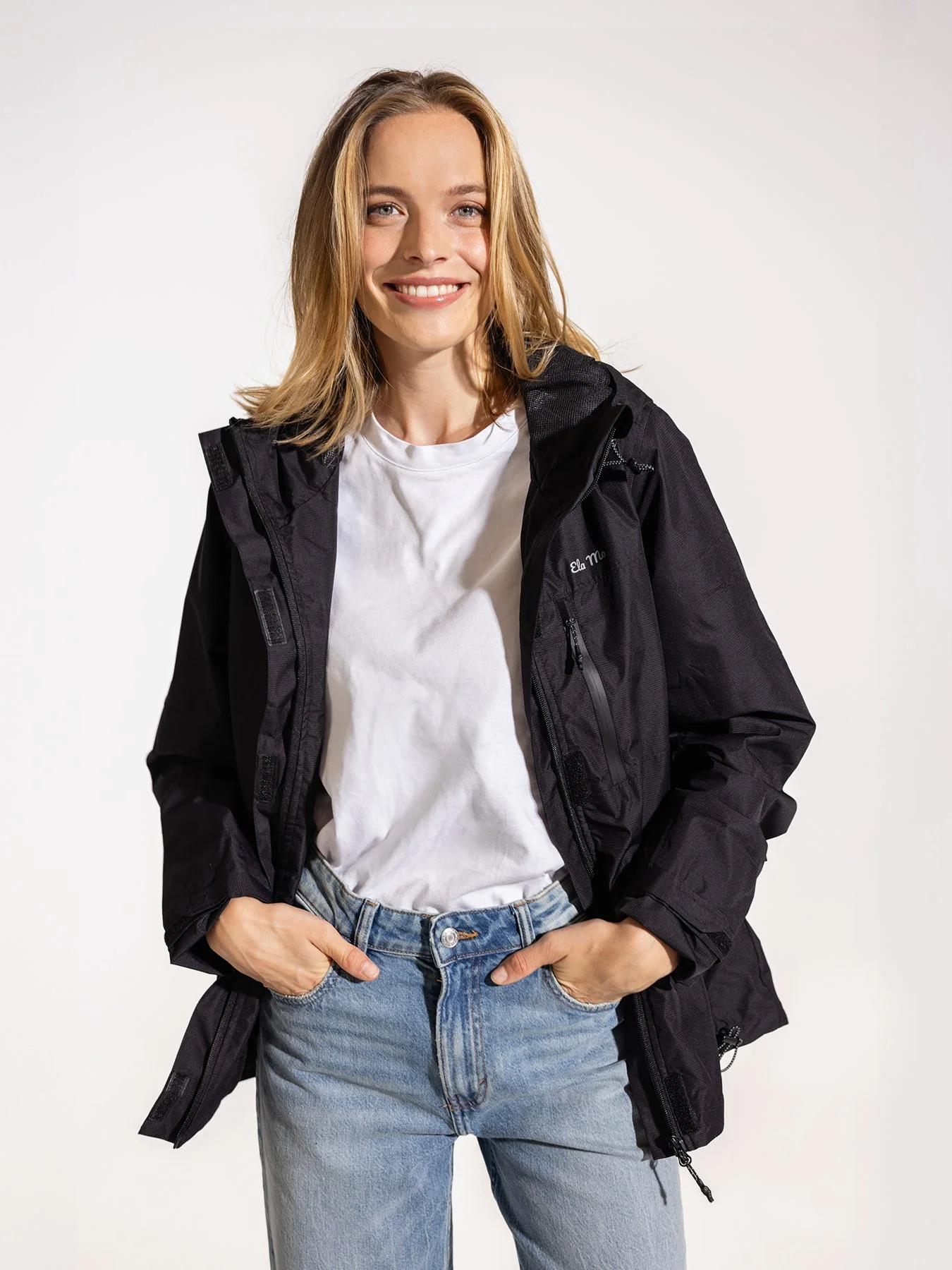 Ela Mo™ Regenjacke | Black - Image 7