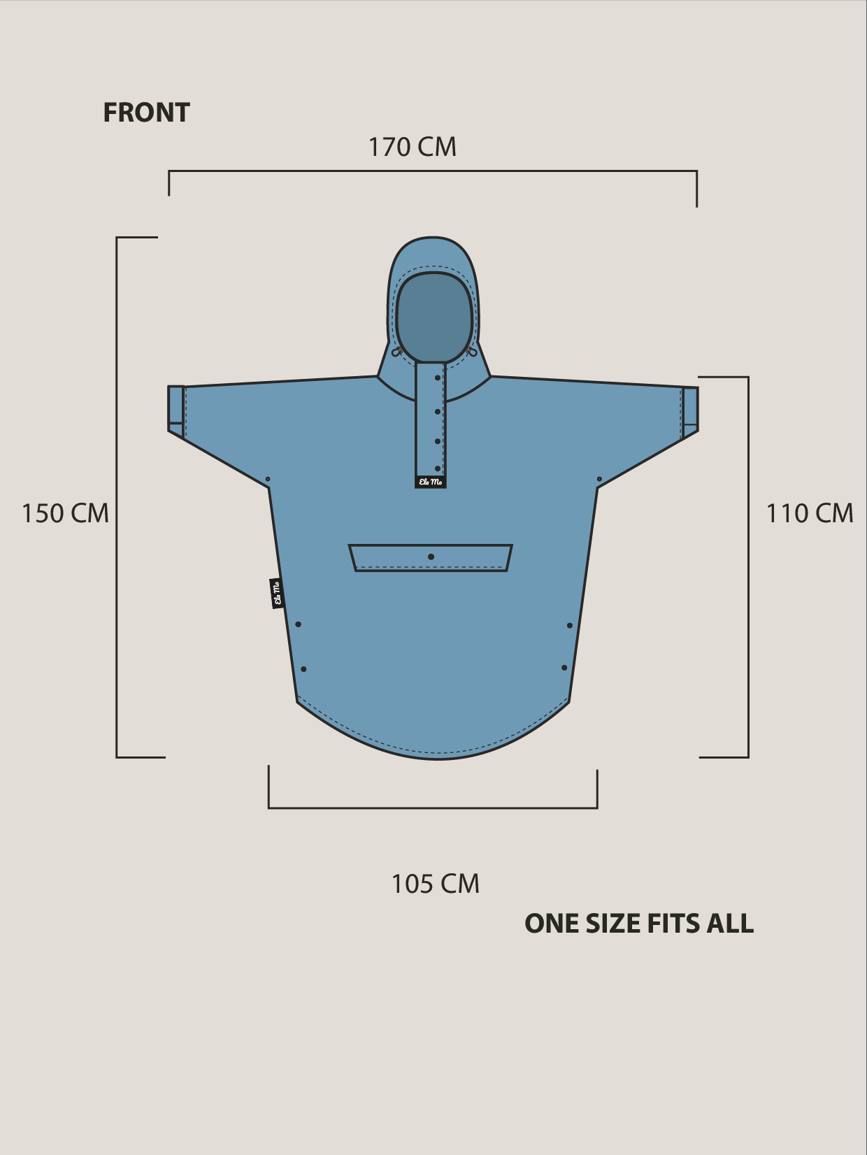 Ela Mo™ Regenponcho | Luxe - Image 3
