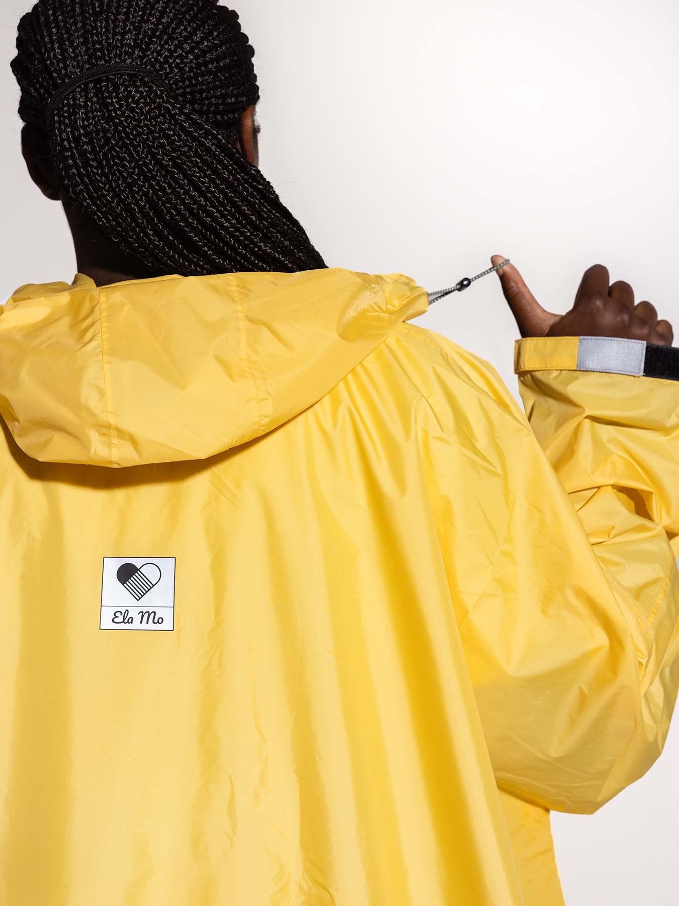 Ela Mo™ Regenponcho | Yellow - Image 6