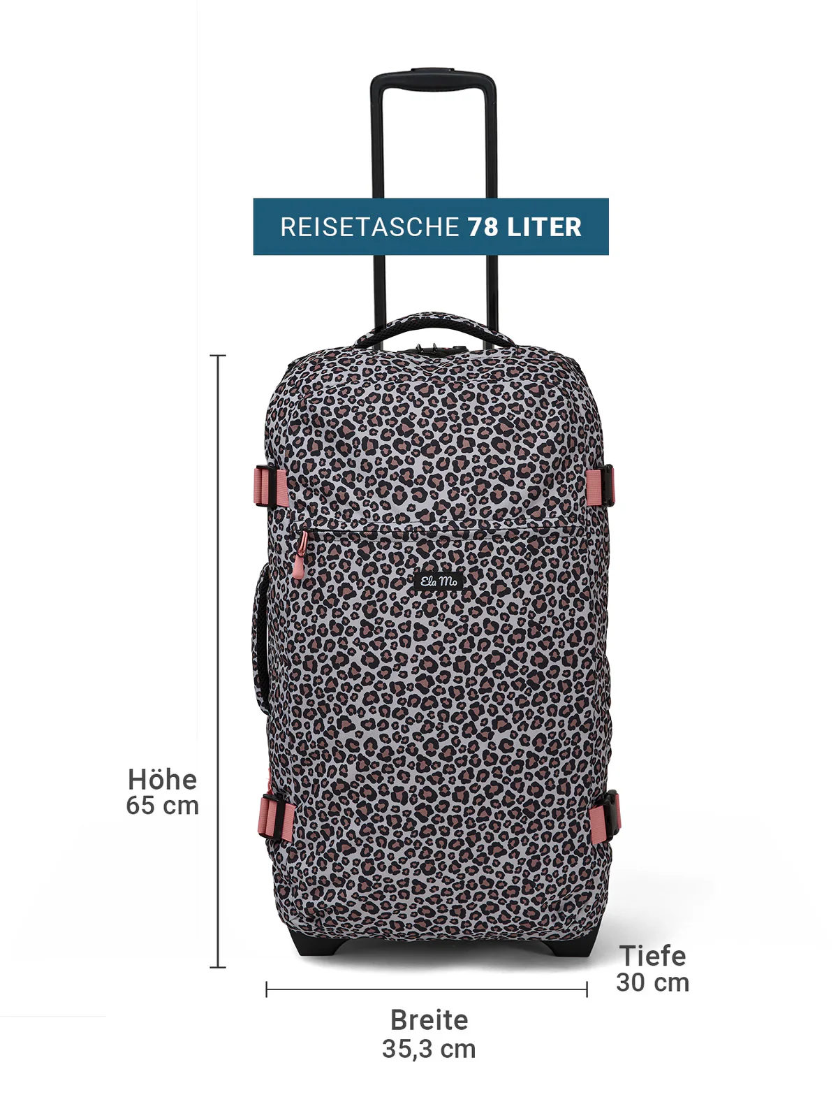 Ela Mo™ Reisetasche mit Rollen 78 Liter | New Leo - Image 4