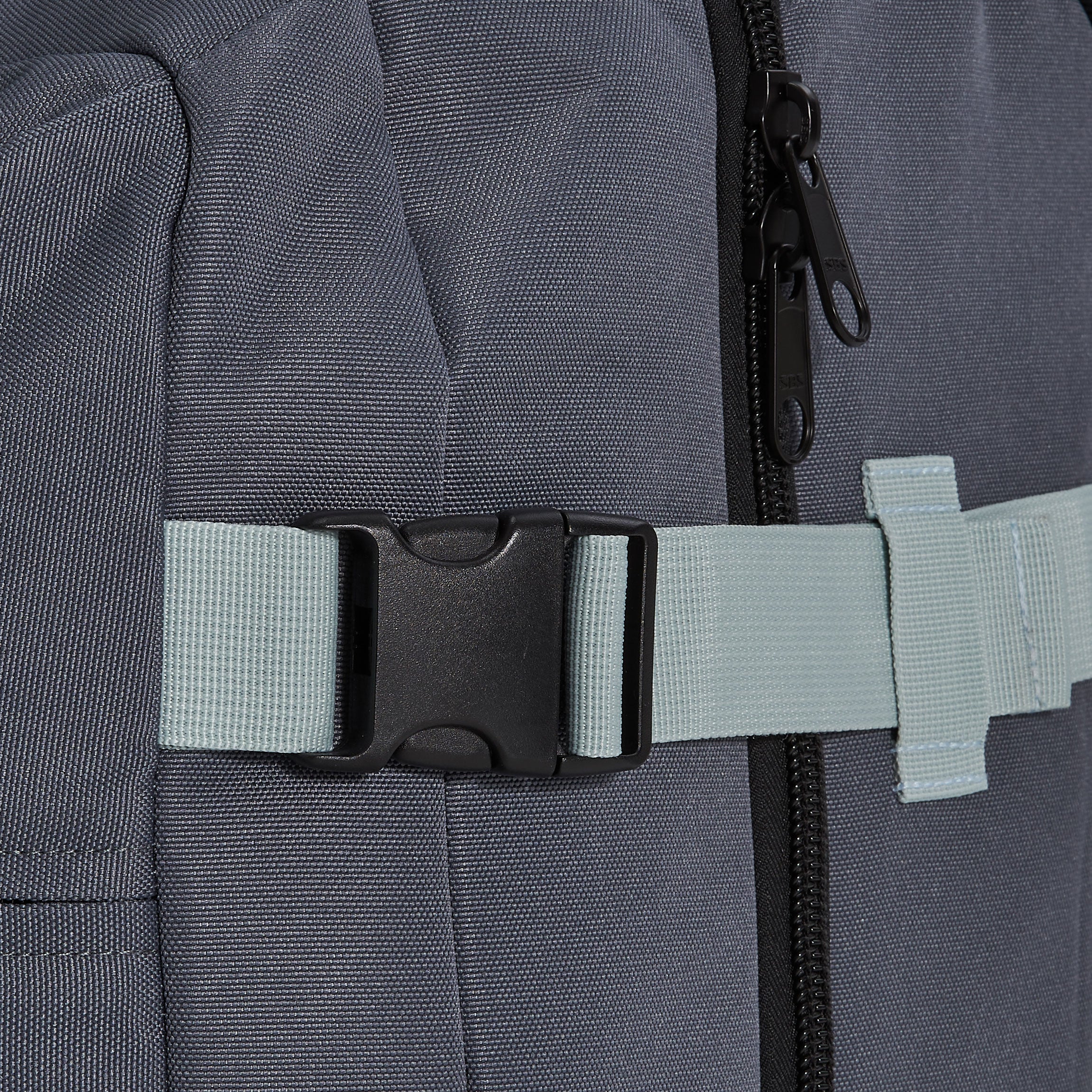 Ela Mo™ Reisetasche mit Rollen 42 Liter | Darkgrey Mint - Image 11