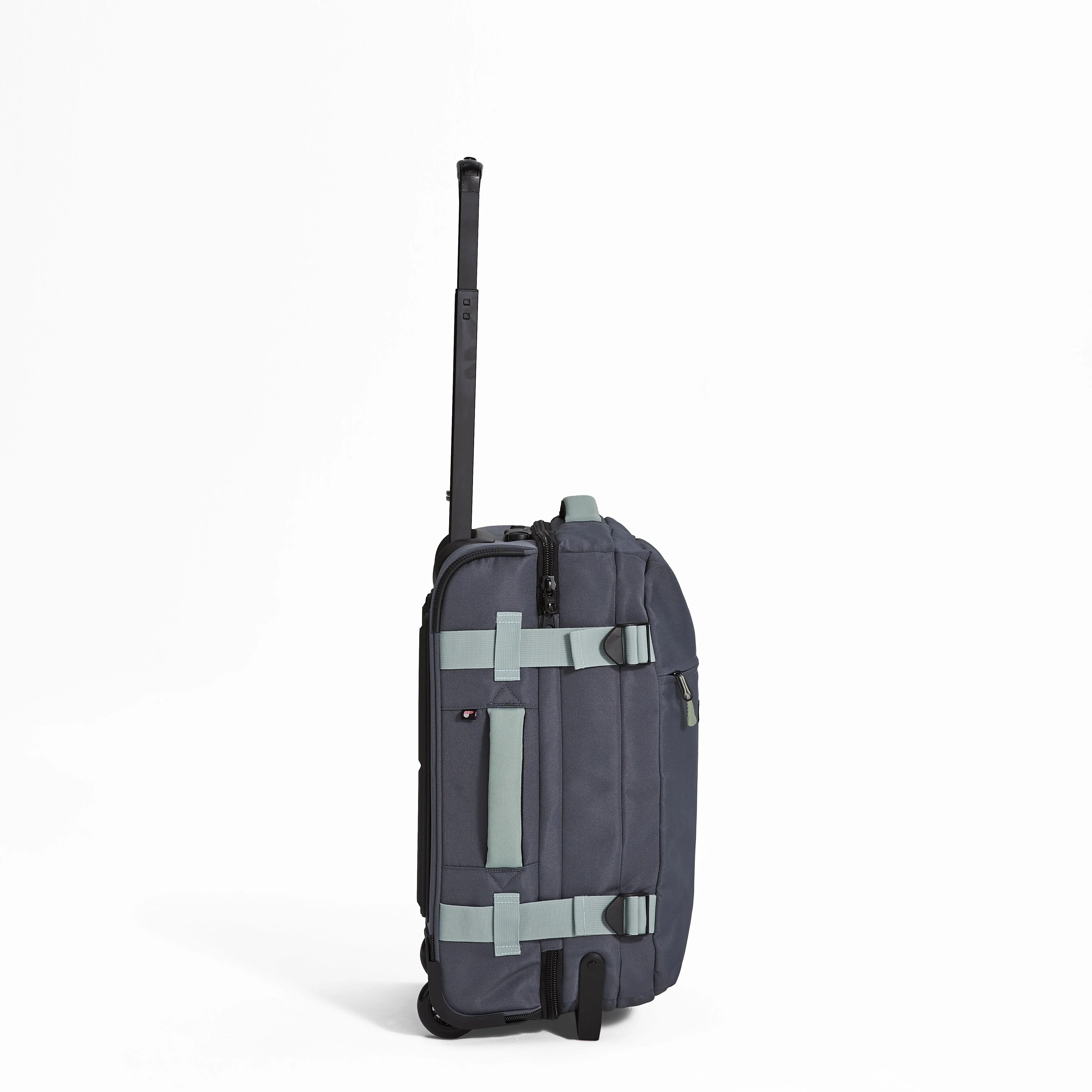 Ela Mo™ Reisetasche mit Rollen 42 Liter | Darkgrey Mint - Image 6