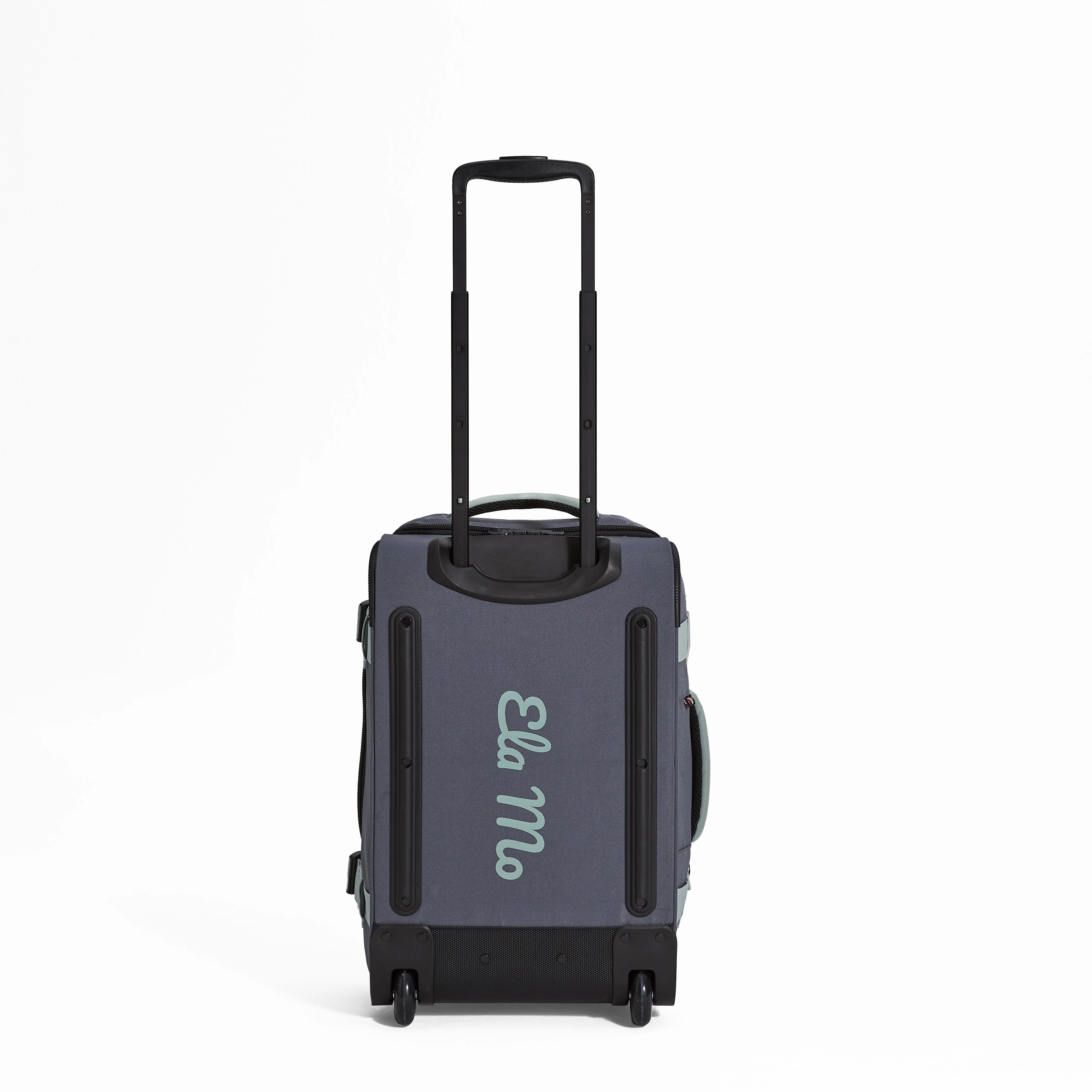 Ela Mo™ Reisetasche mit Rollen 42 Liter | Darkgrey Mint - Image 8