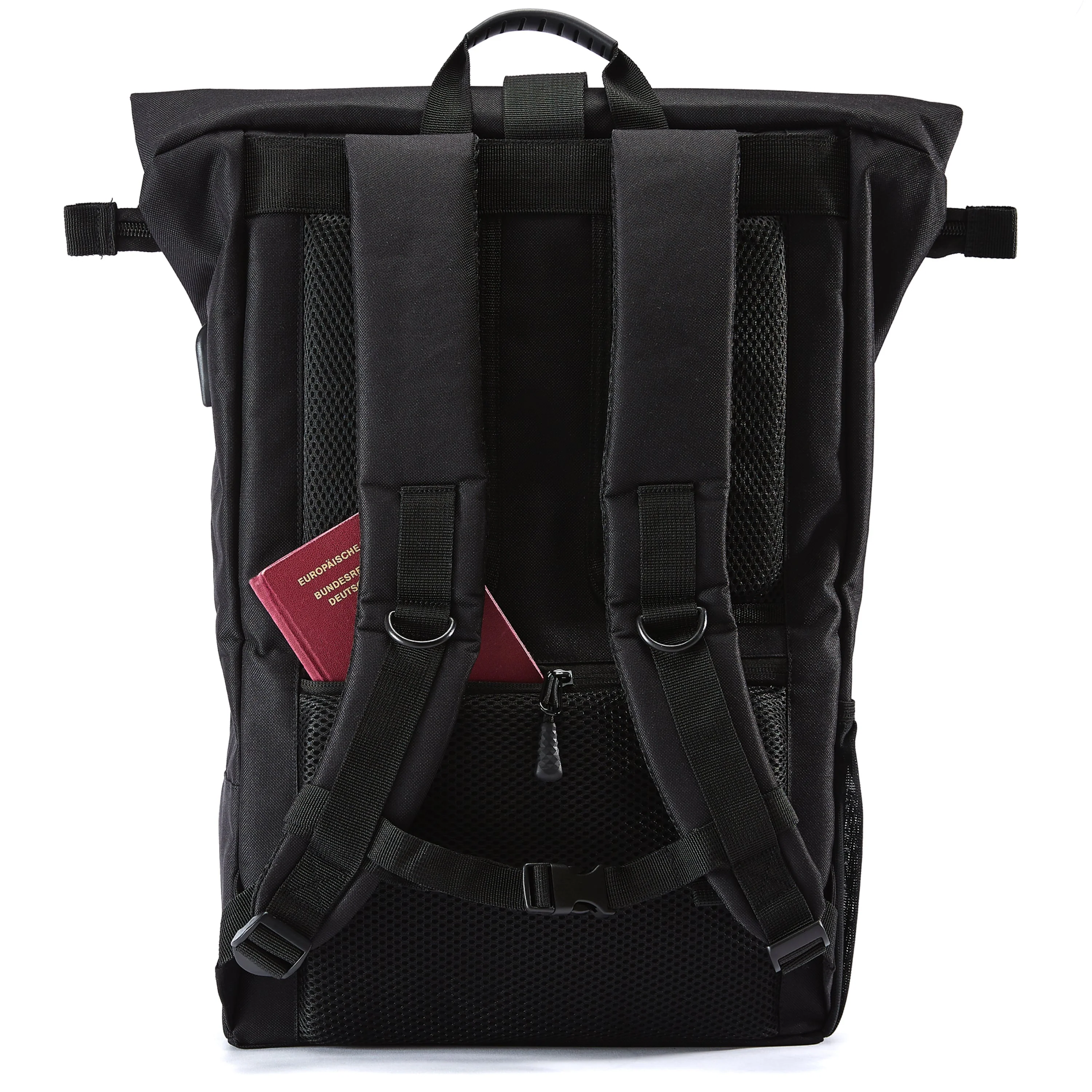 Ela Mo™ Rolltop Rucksack | Beauty in Darkness - Image 5