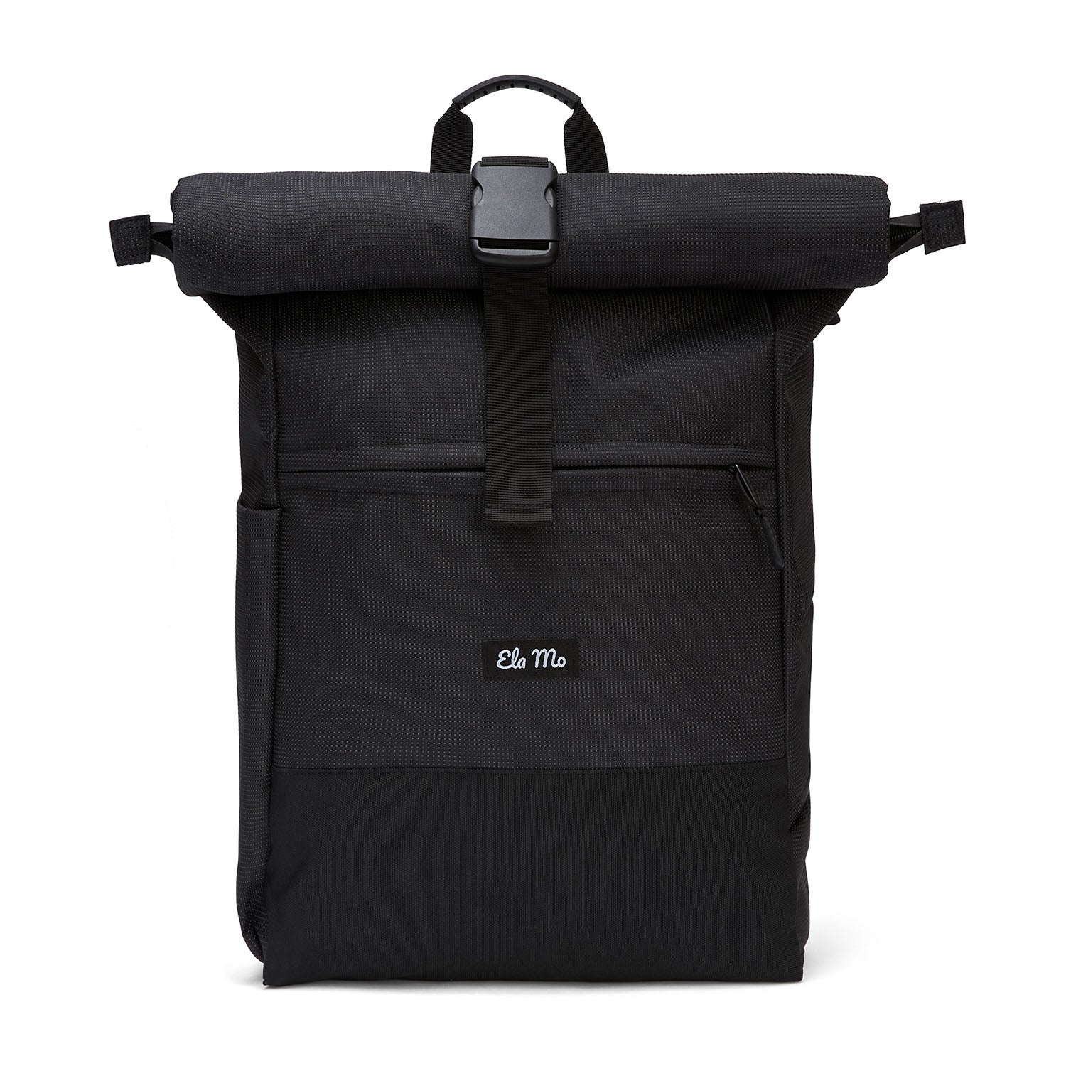 Ela Mo™ Rolltop Rucksack | Black Reflective - Image 6