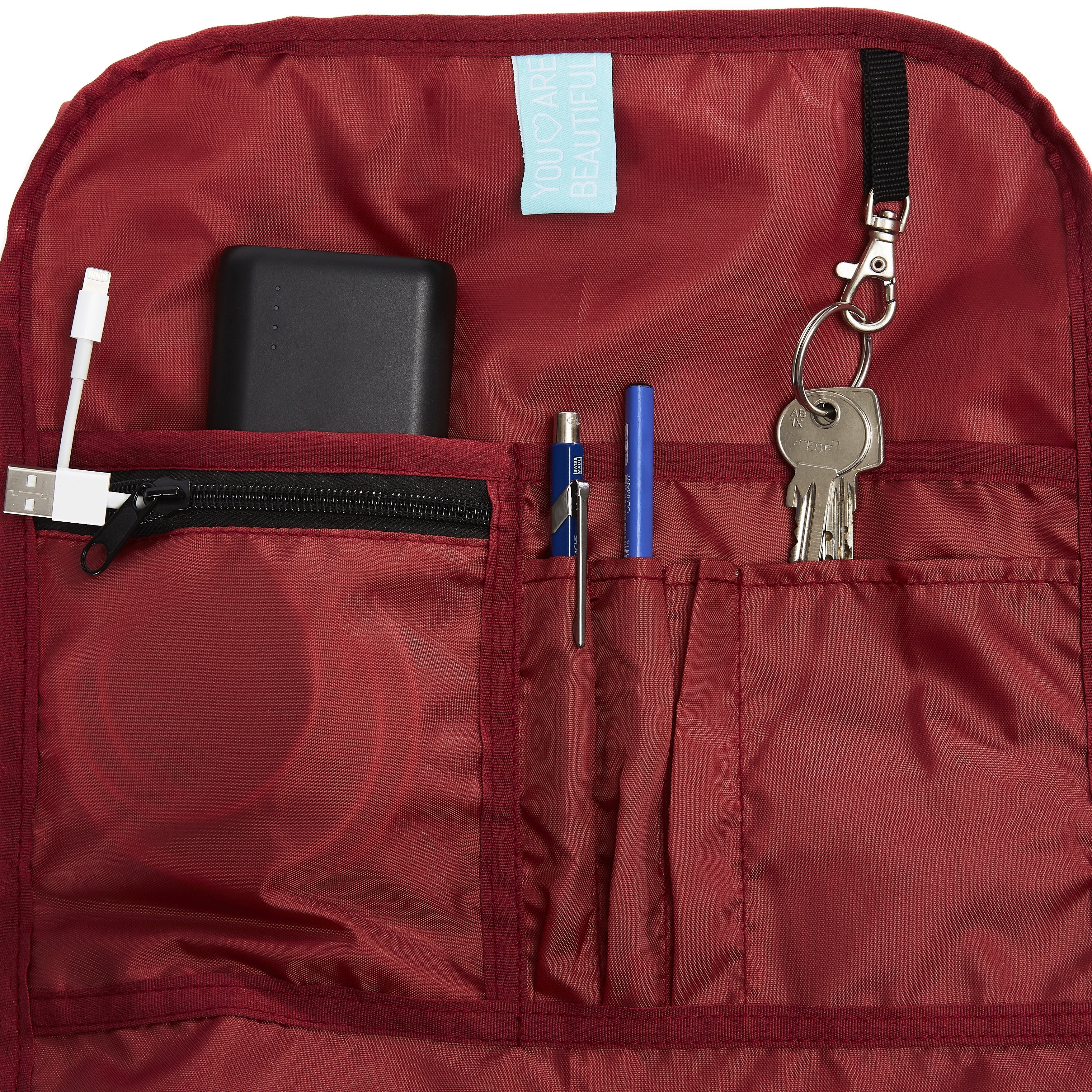 Ela Mo™ Rolltop Rucksack | A Rose - Image 4