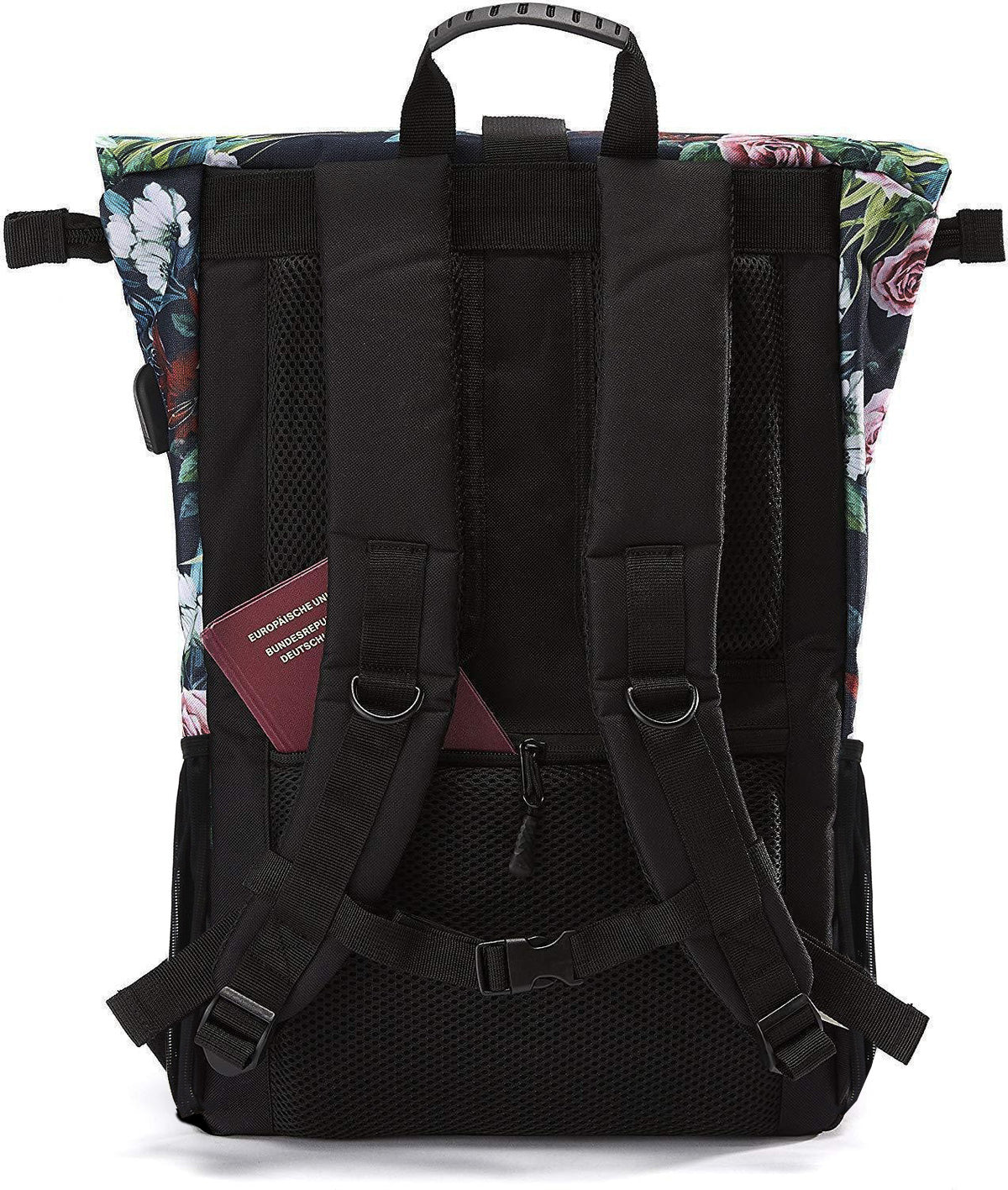 Ela Mo™ Rolltop Rucksack | A Rose - Image 7