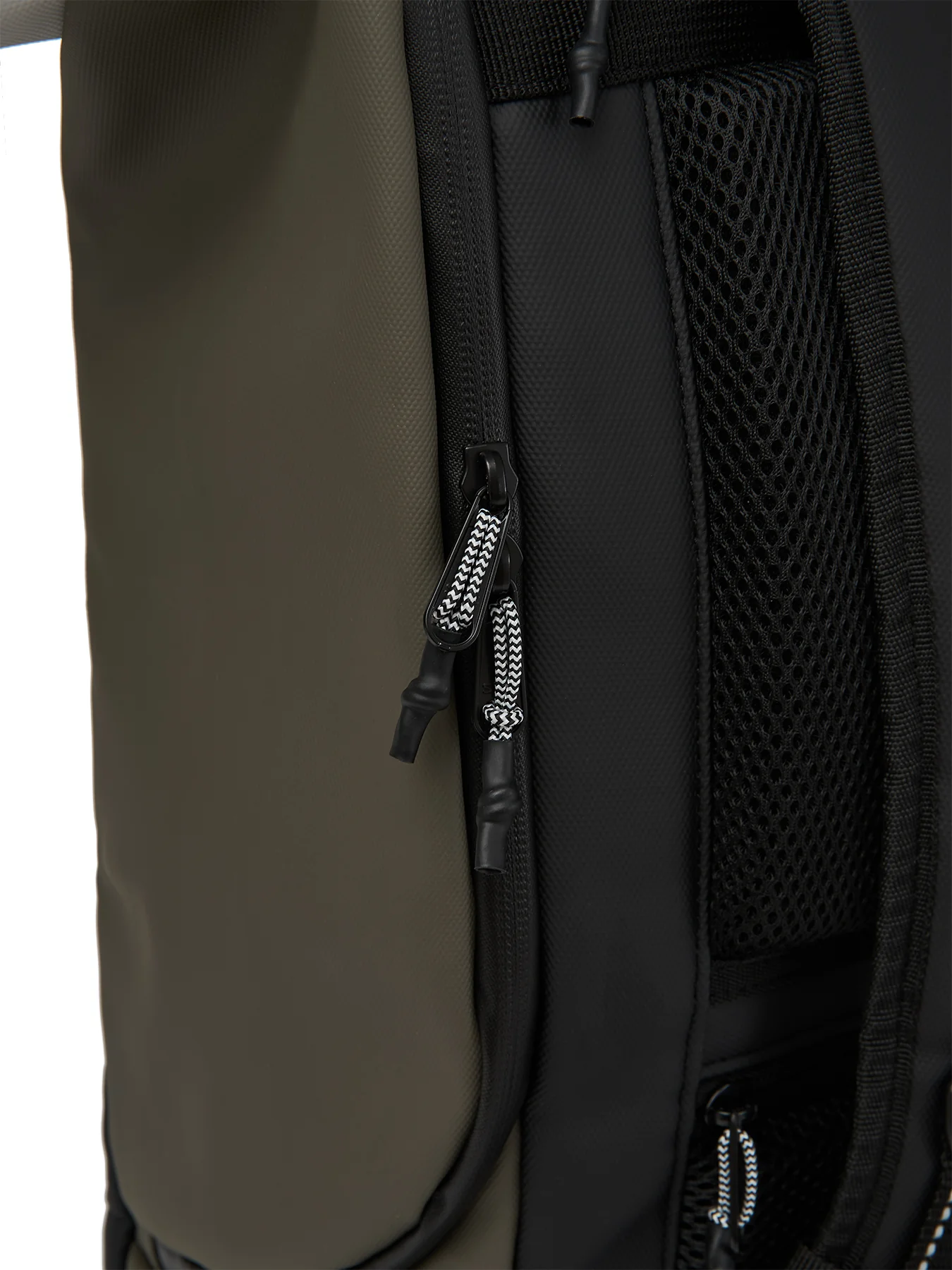 Ela Mo™ Rolltop Rucksack | Coated Edition Olive - Image 8