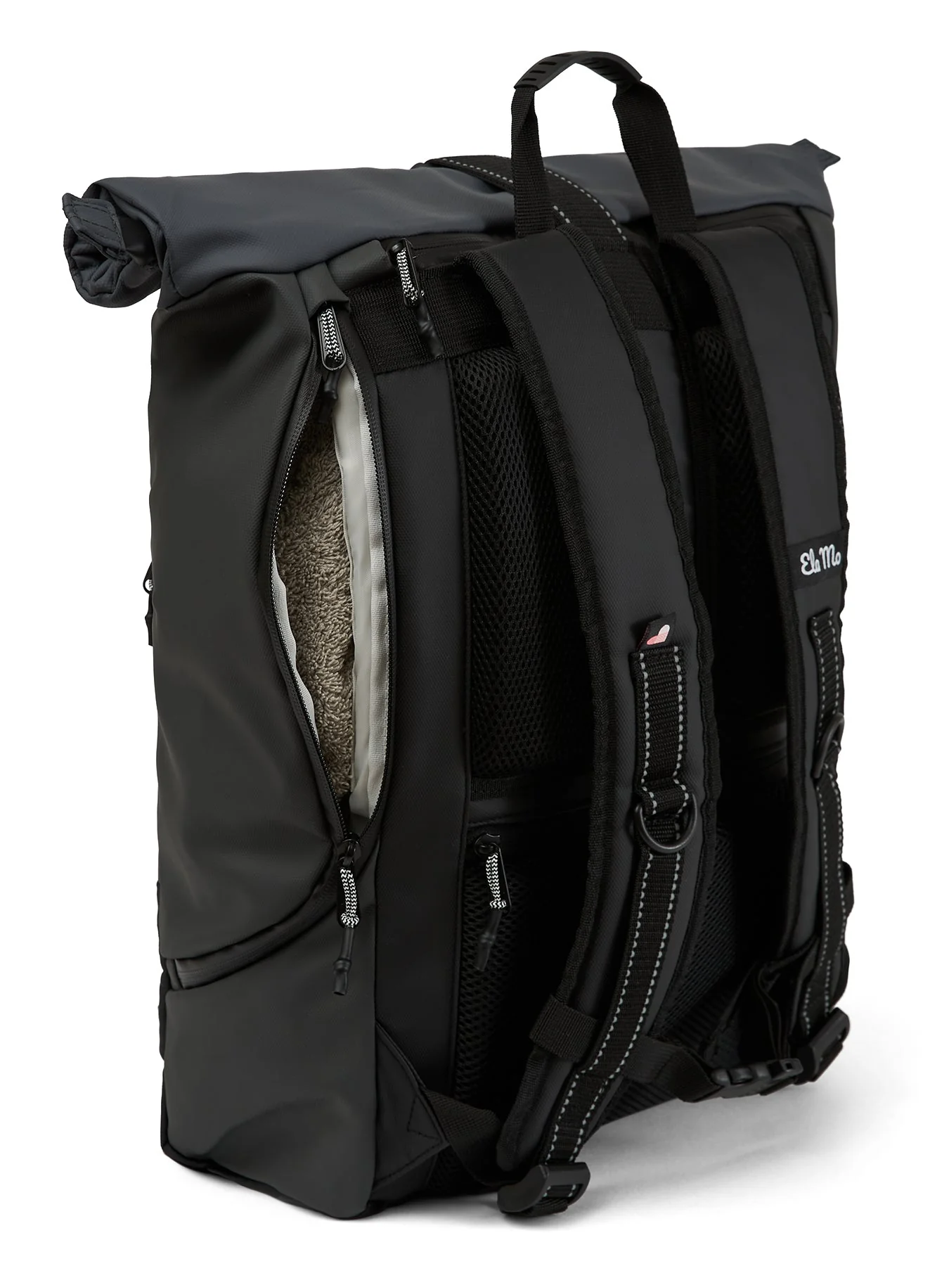 Ela Mo™ Rolltop Rucksack | Coated Edition Slate - Image 10