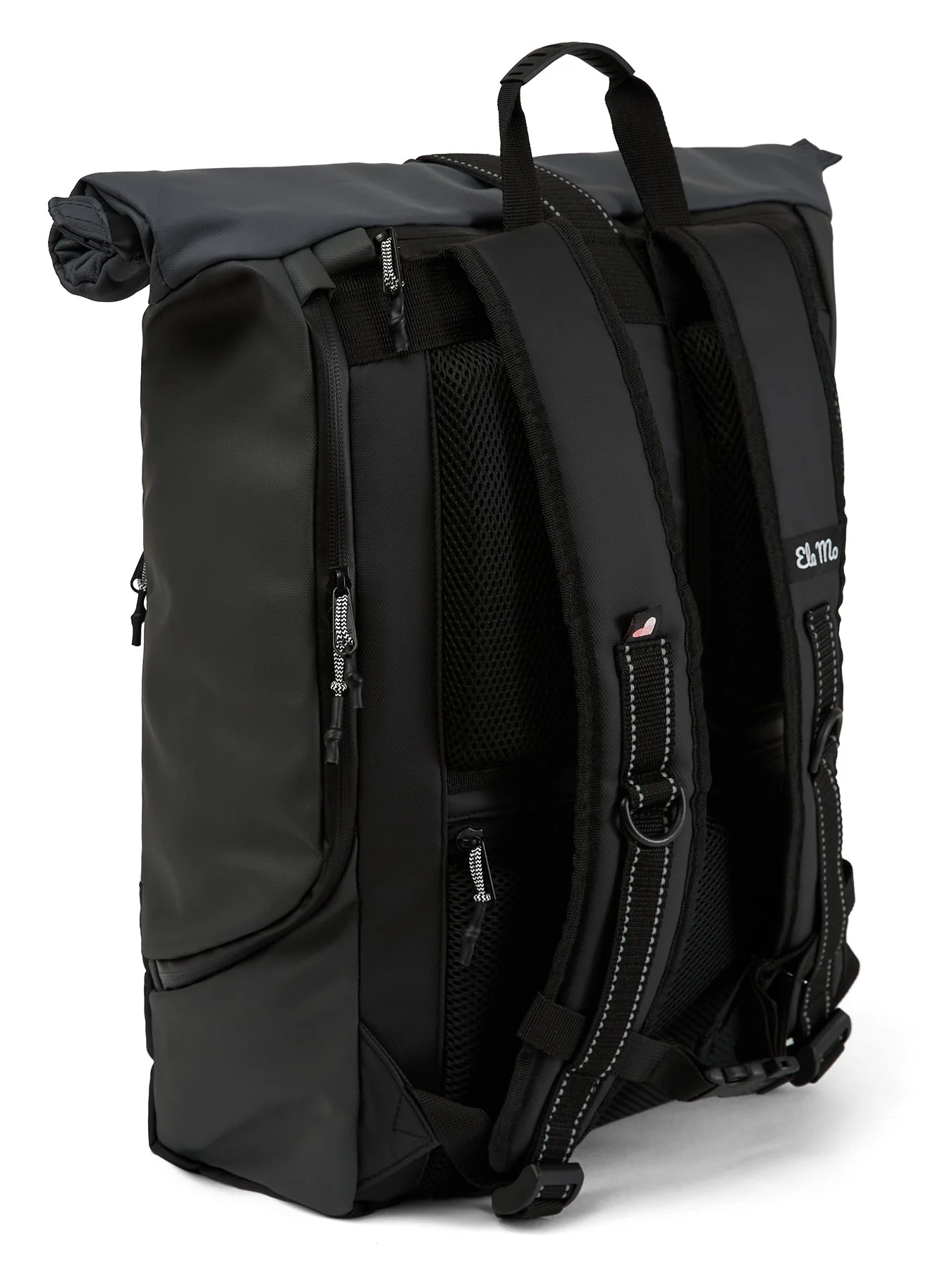 Ela Mo™ Rolltop Rucksack | Coated Edition Slate - Image 9
