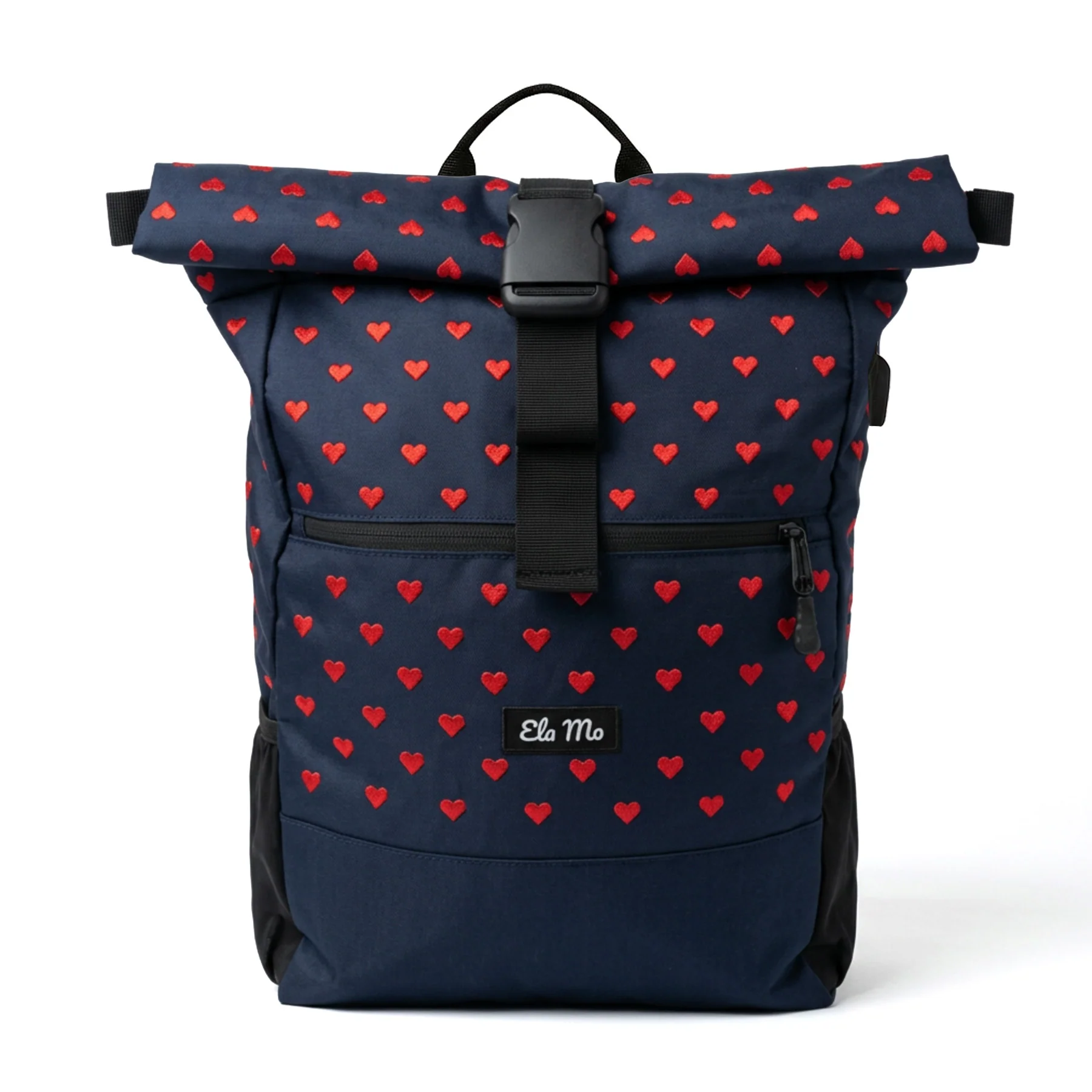 Ela Mo™ Rolltop Rucksack | Embroidery Edition Wild at Heart - Image 3