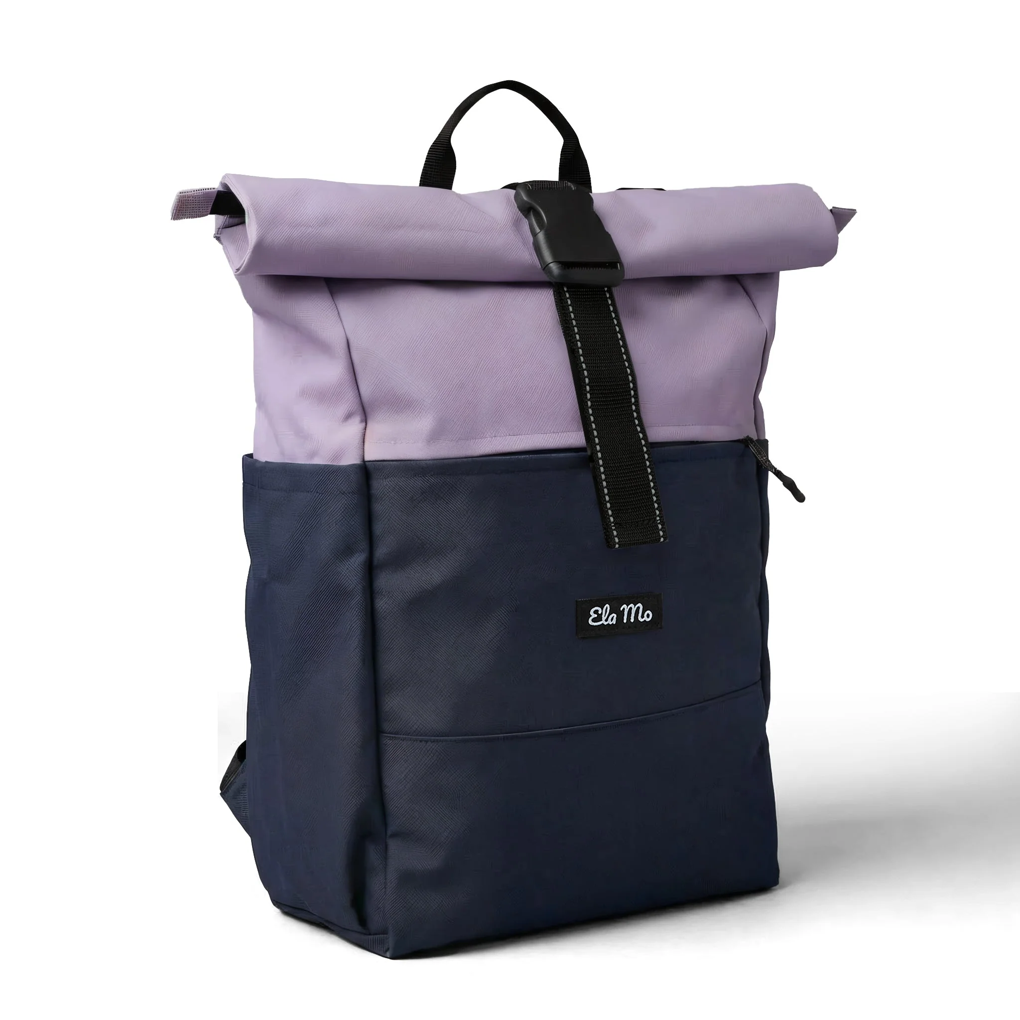 Ela Mo™ Rolltop Rucksack | Coated Edition Fuchsie - Image 9