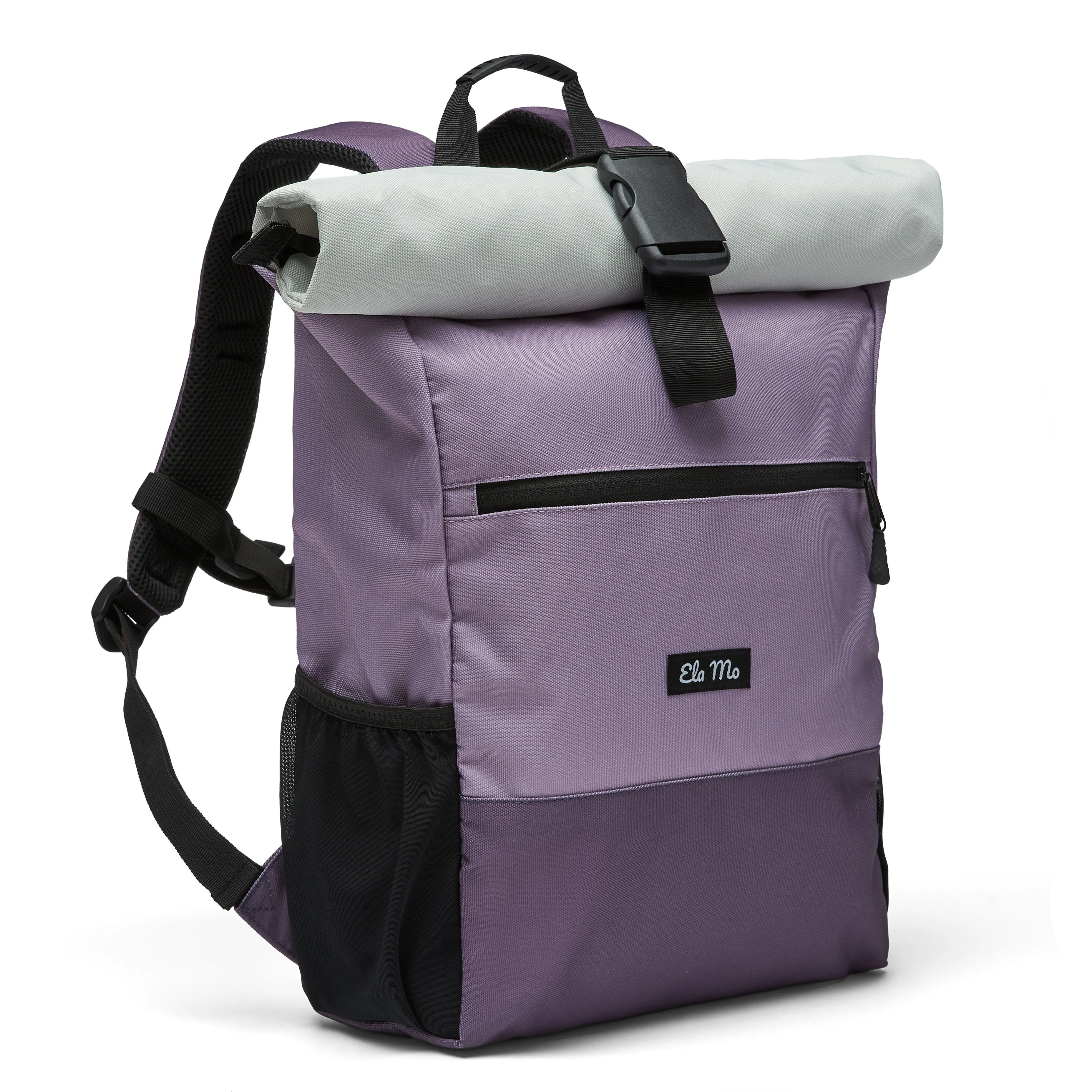 Ela Mo™ Rolltop Rucksack | Lavender - Image 4