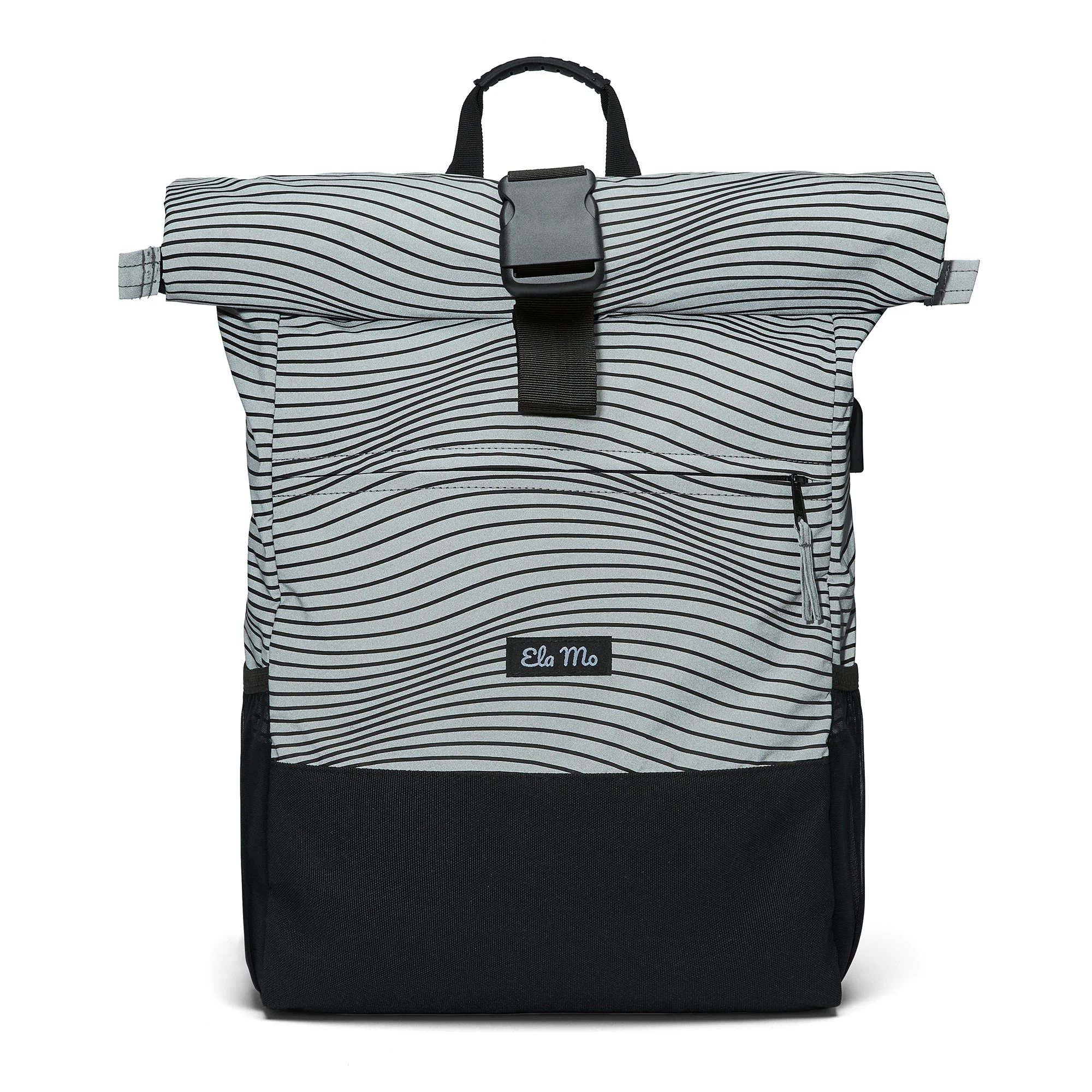 Ela Mo™ Rolltop Rucksack Night Edition | Wave - Image 4
