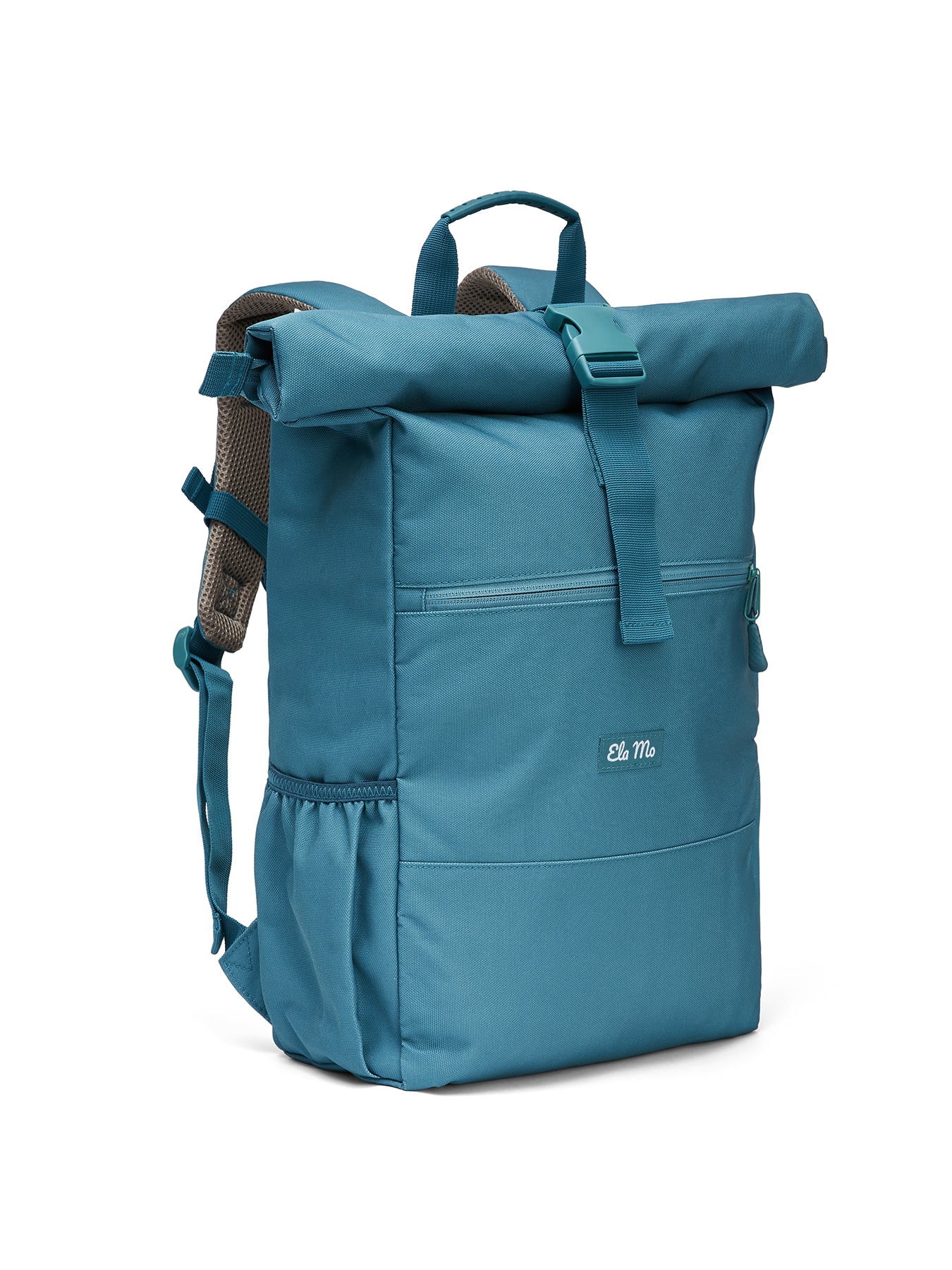 Ela Mo™ Rolltop Rucksack | Petrol - Image 5