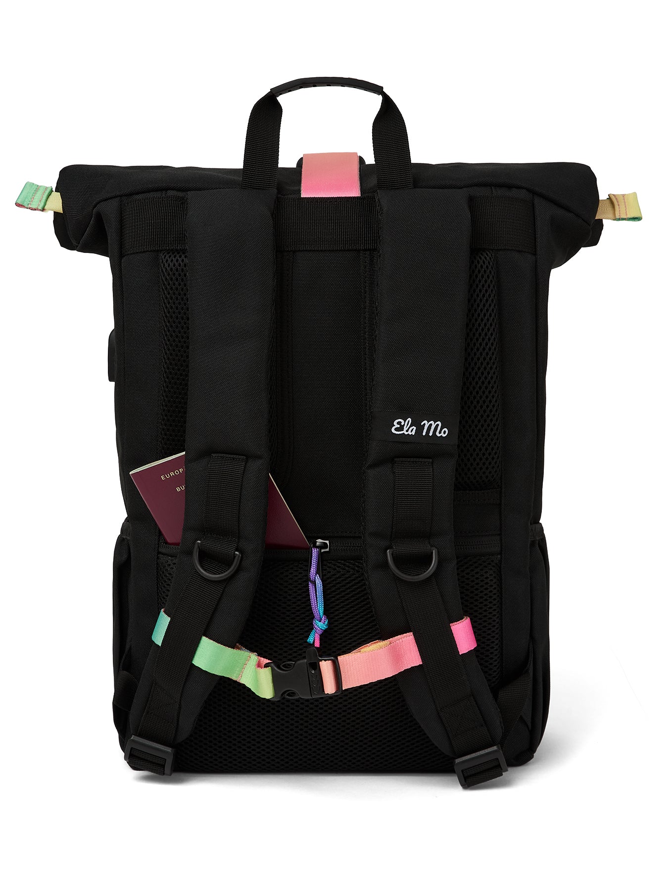 Ela Mo™ Rolltop Rucksack | Rainbow - Image 6